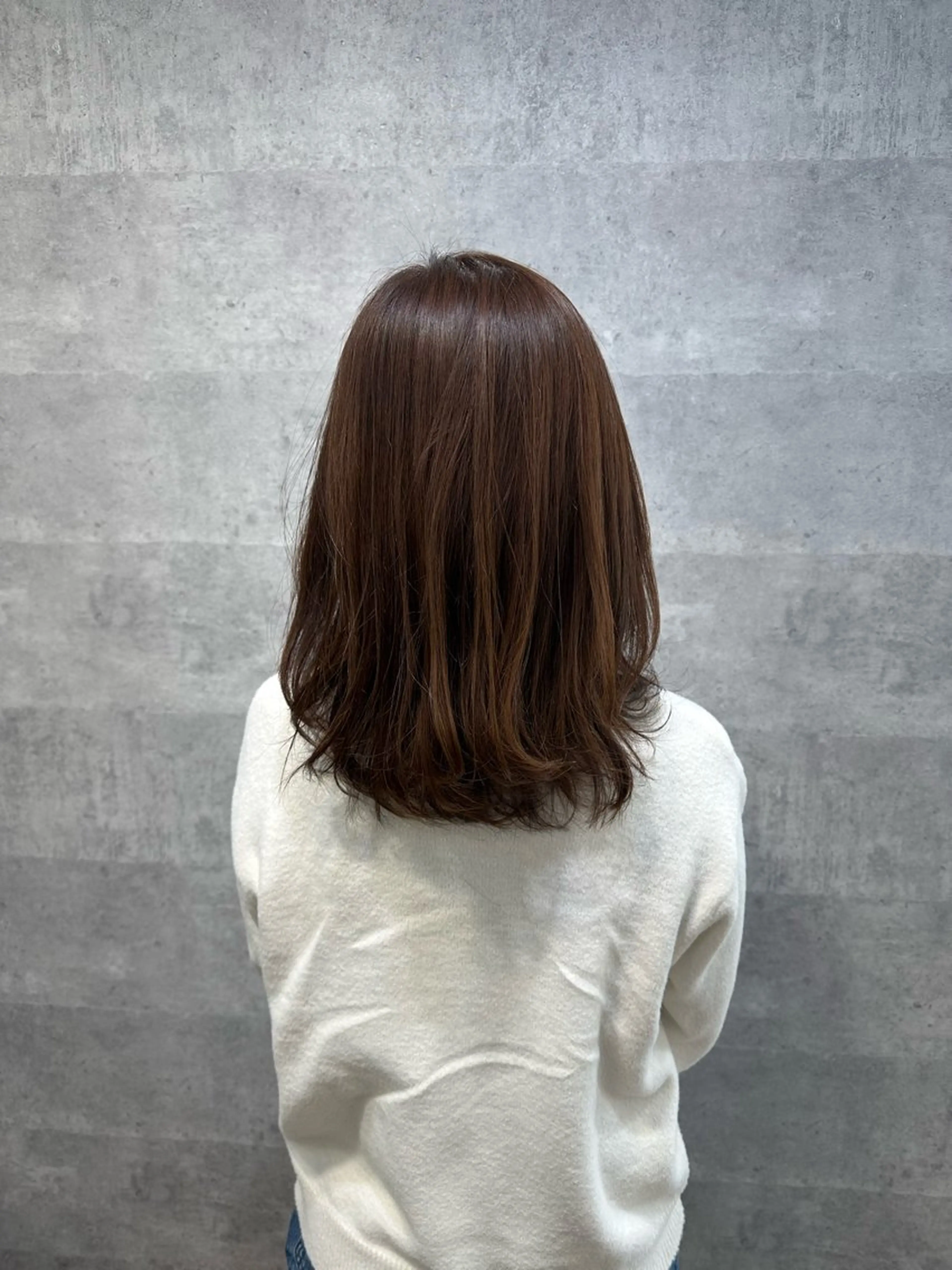 ロング カラー U-ra NAMIのヘアスタイル