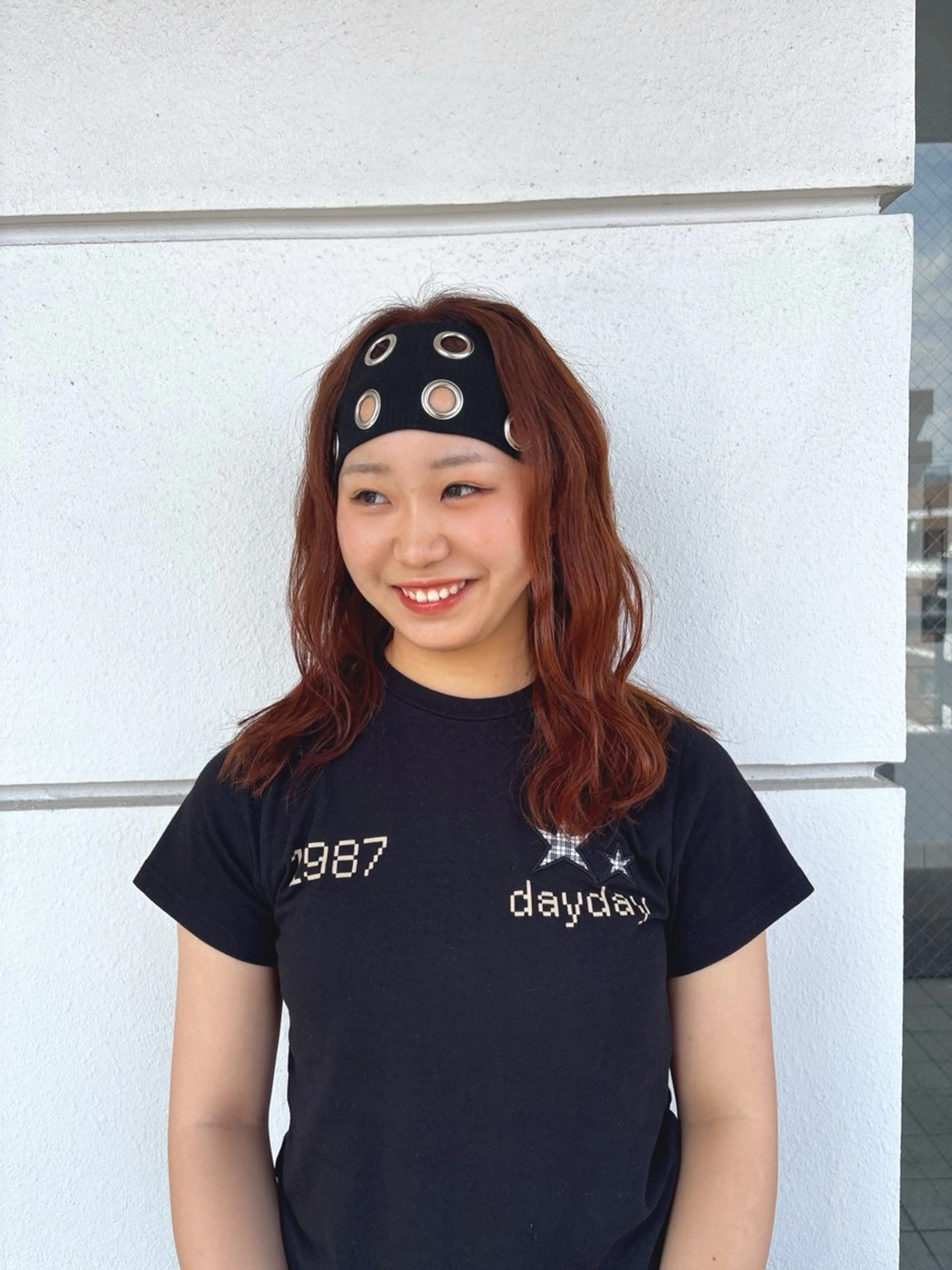 セミロング オレンジブラウン 🔥髪質改善×似合せ 🔥【天神美容室】のヘアスタイル