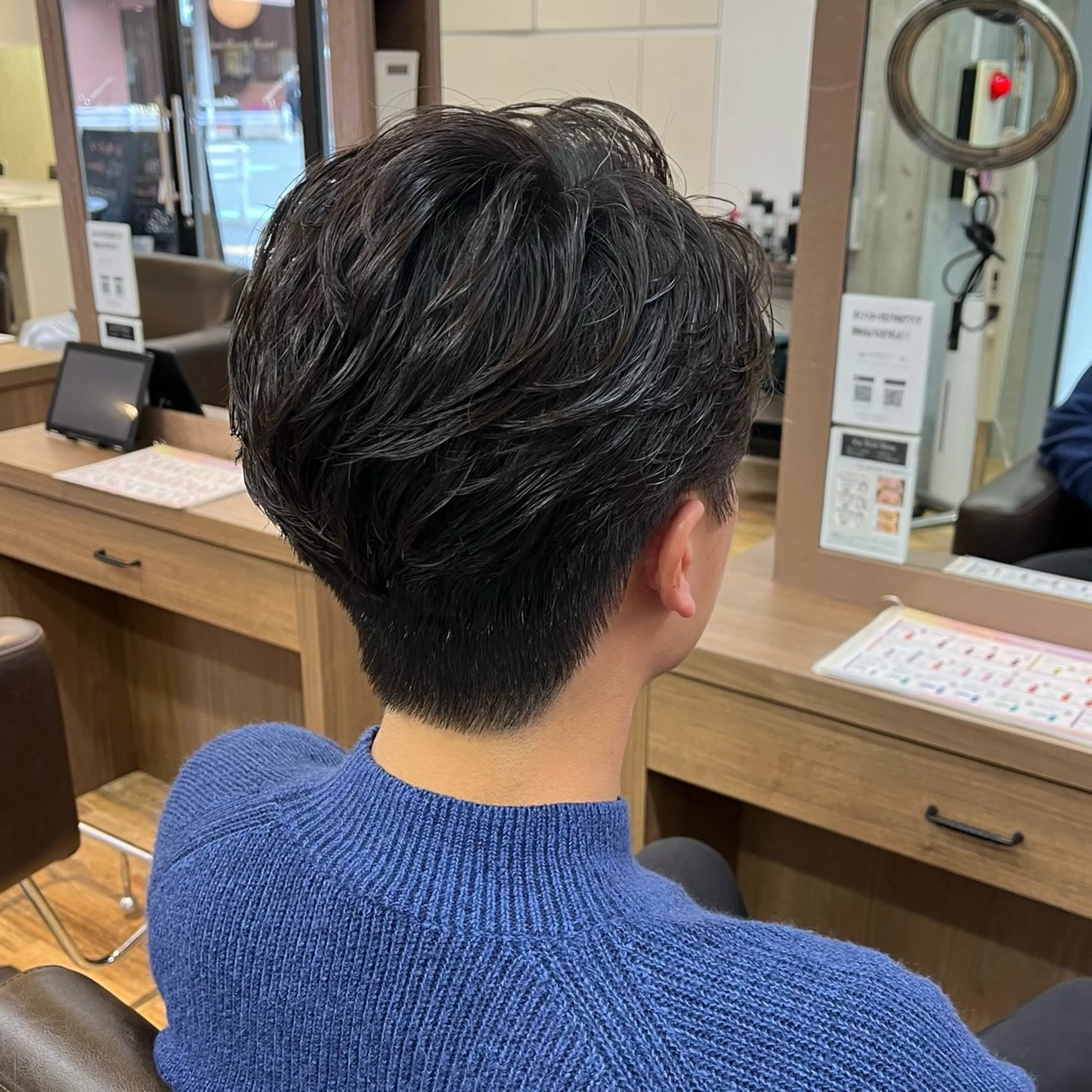 メンズ カット パーマ 鬼松沙弥 ❤︎メンズパーマのヘアスタイル