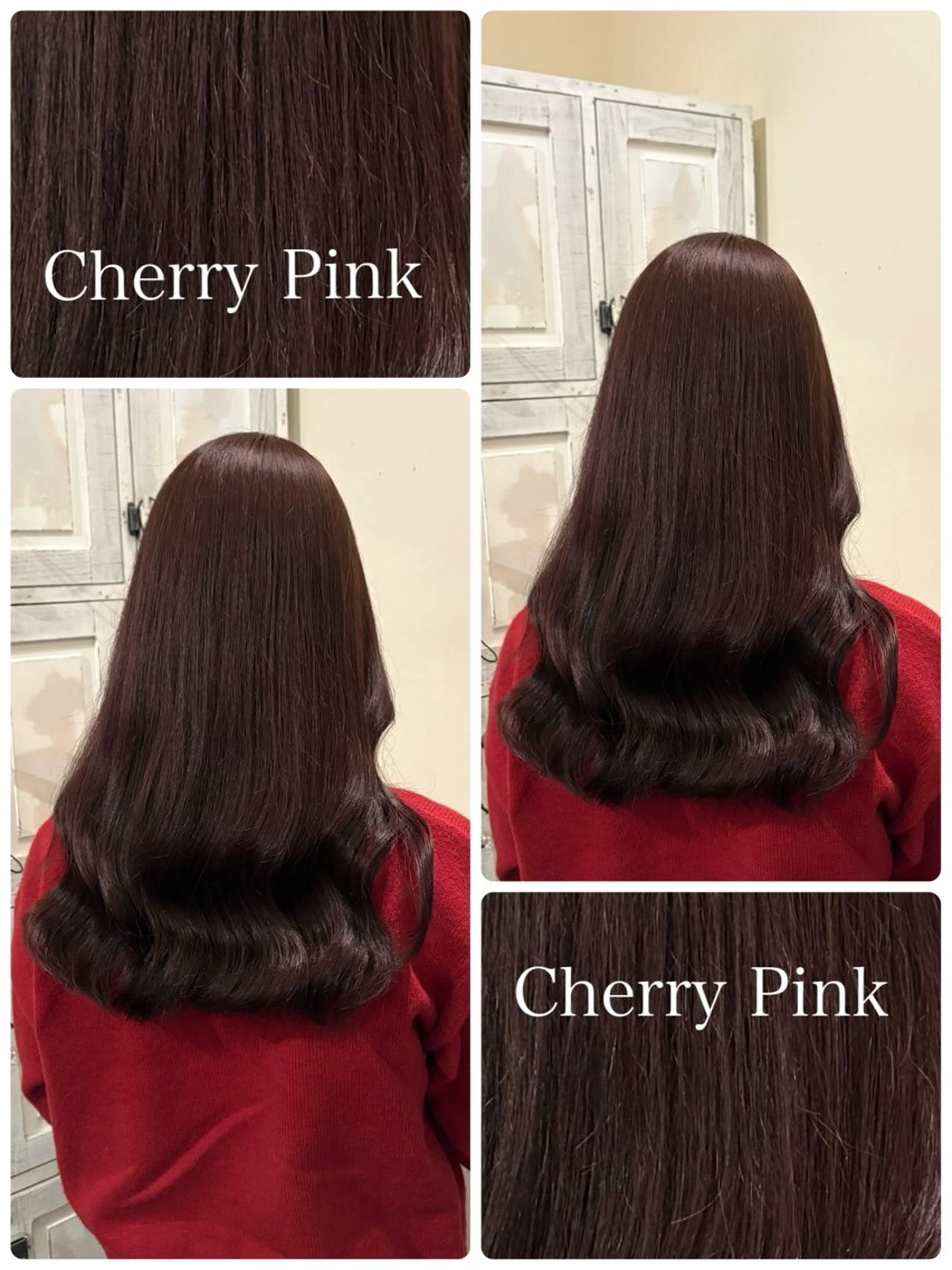 ロング カラー ヘアカラー ルプラボウ/ 内藤ほのか/艶カラーのヘアスタイル