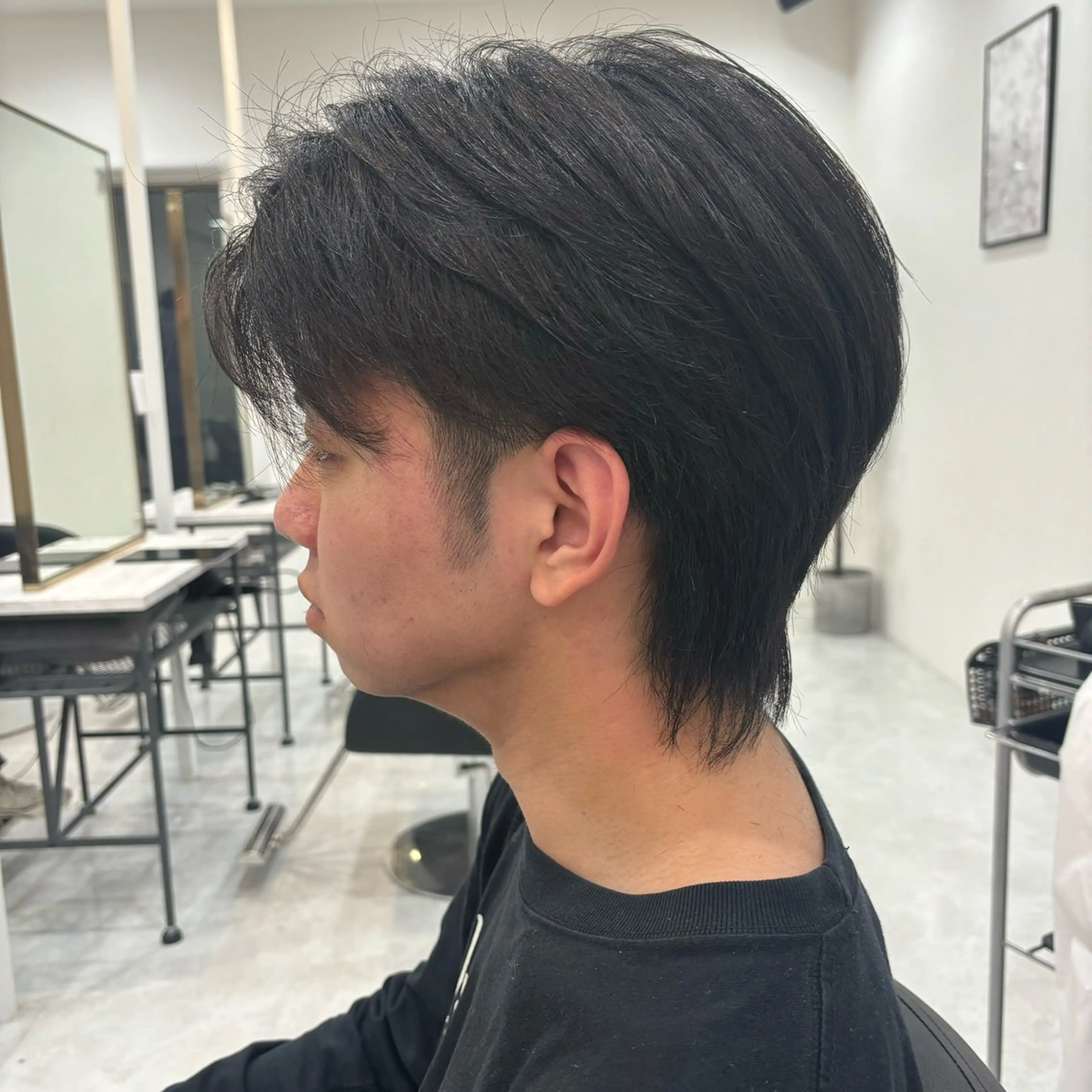 メンズ メンズブリーチ メンズハイライト メンズハイトーン メンズパーマ カット SOYON船橋店所属・SOYON船橋店 西澤元気のヘアスタイル