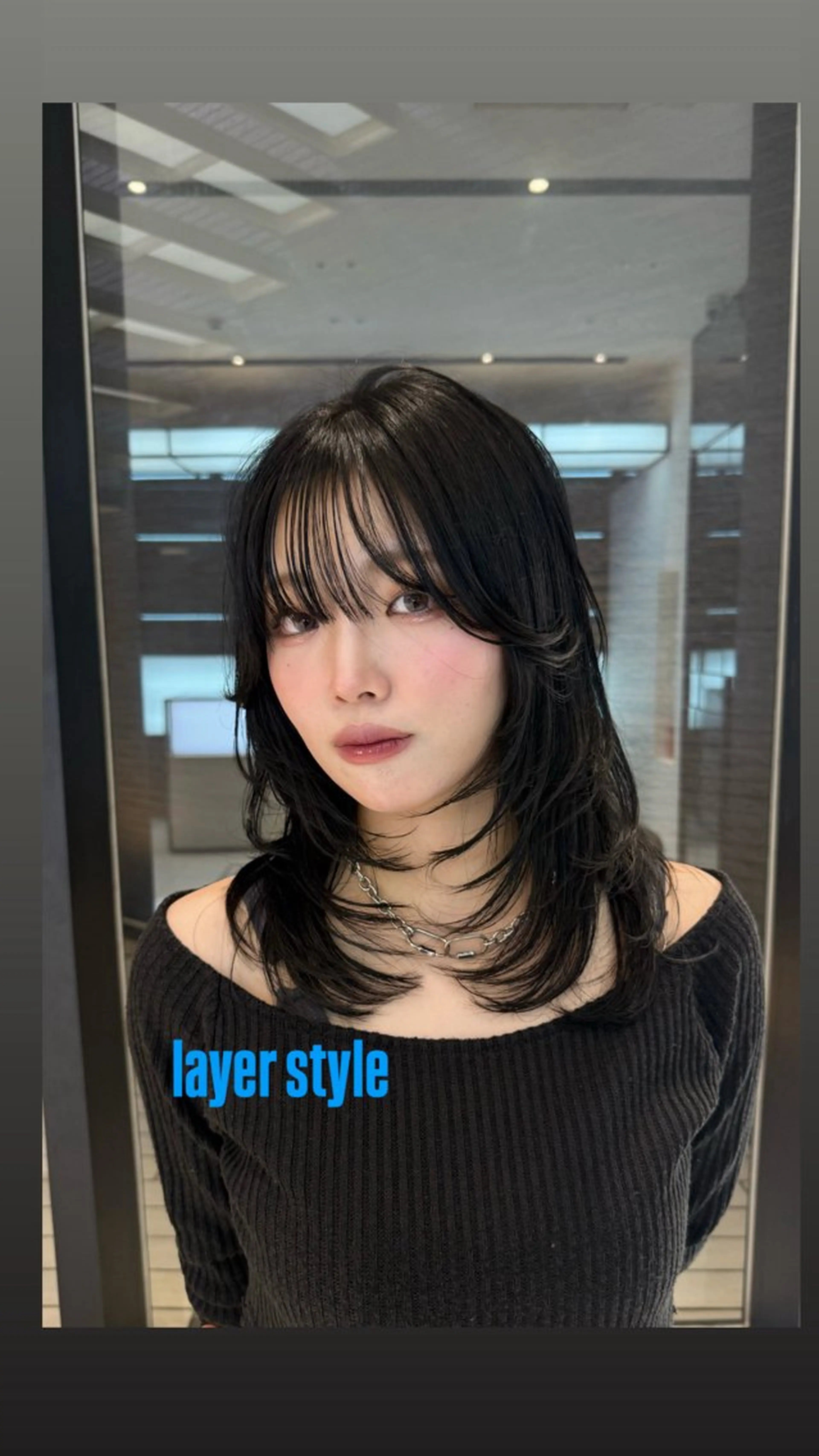 セミロング レイヤーカット シャギー カット keen吉祥寺所属・keen吉祥寺🐆 レイヤー/NAO🩶のヘアスタイル