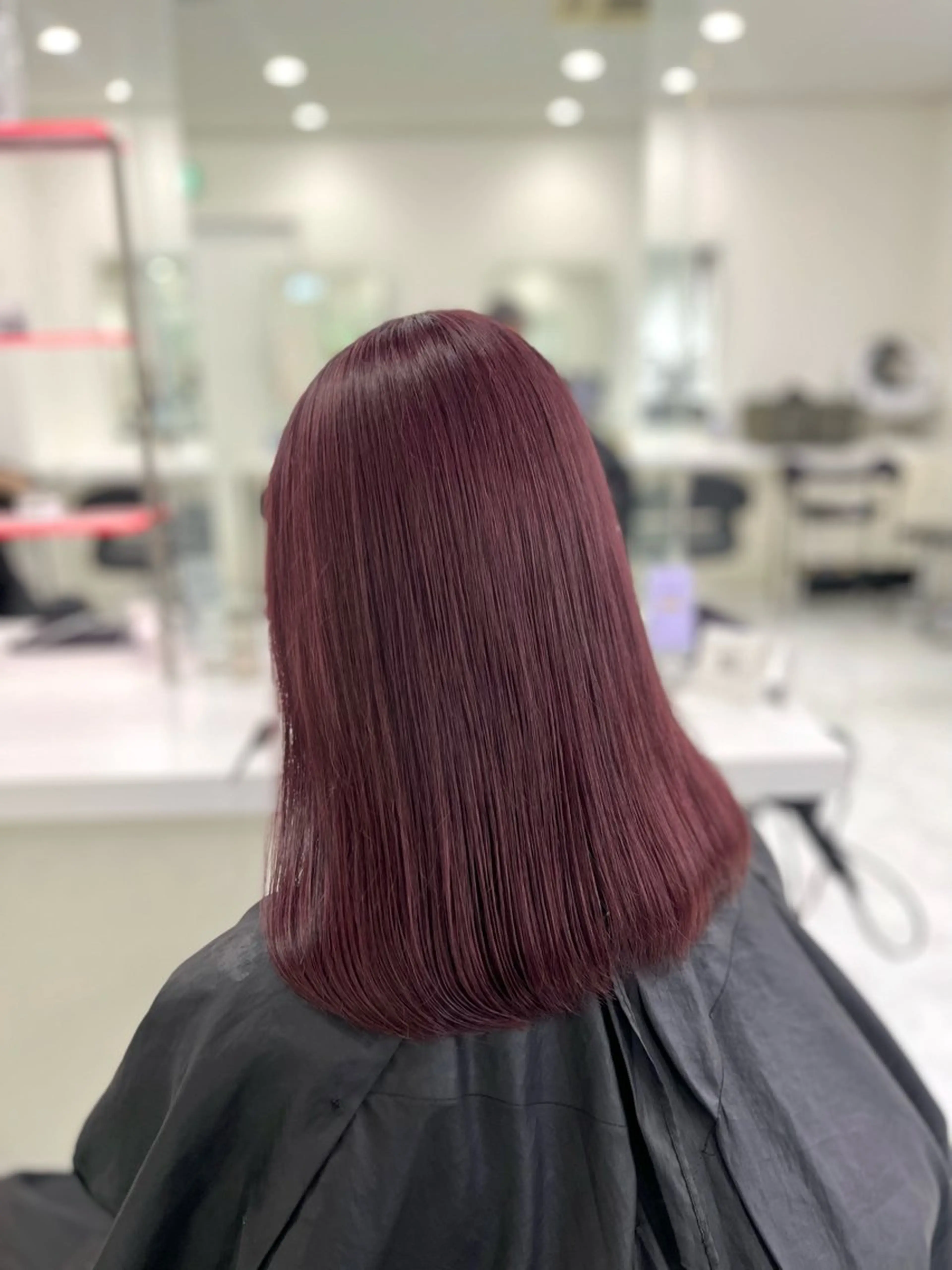 ロング まろっと艶感ブラウン ベージュ🤍まなかのヘアスタイル