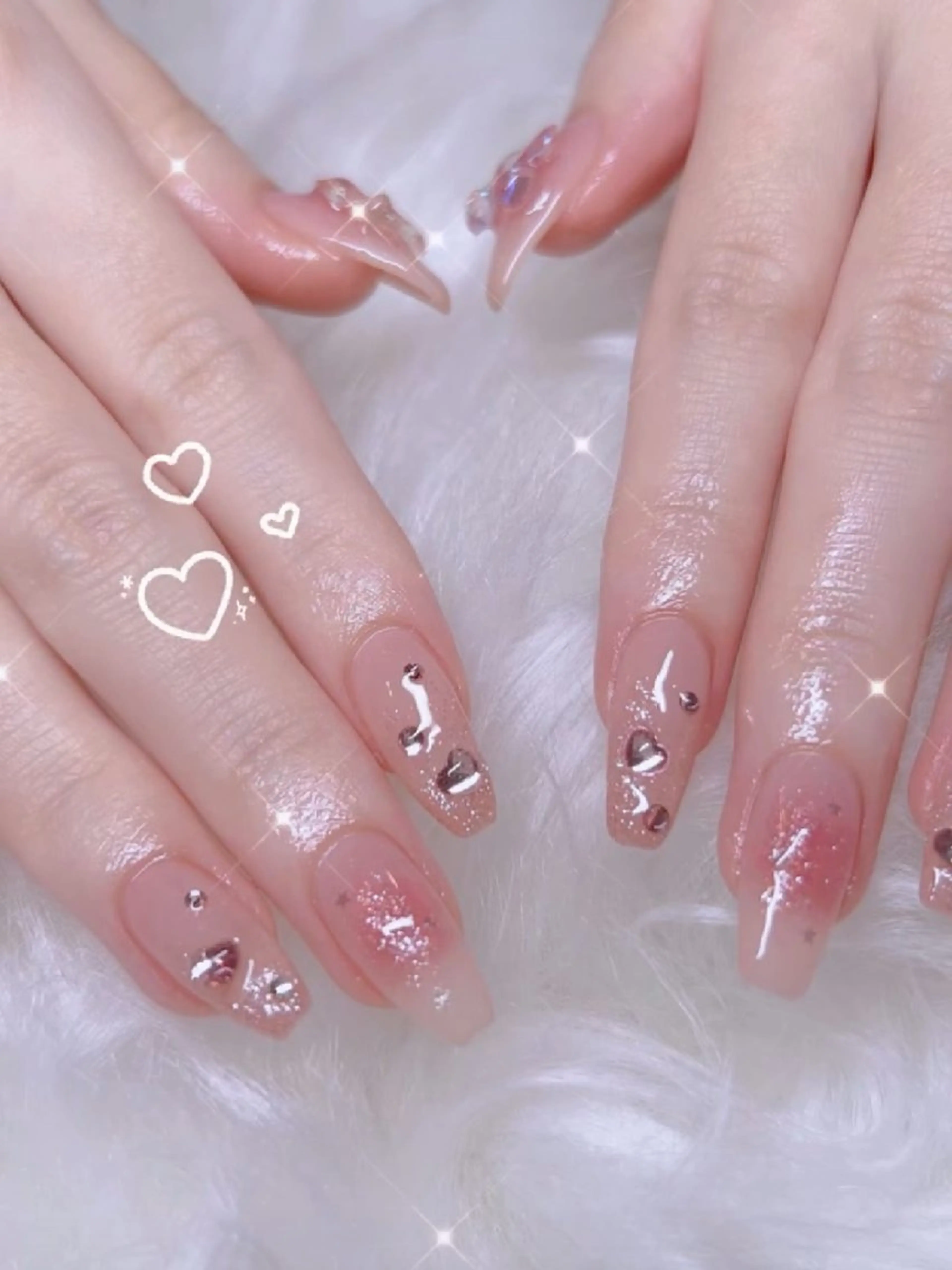 ネイル ハンドネイル I LOVE ME  NAIL.｡.:*♡のネイルデザイン