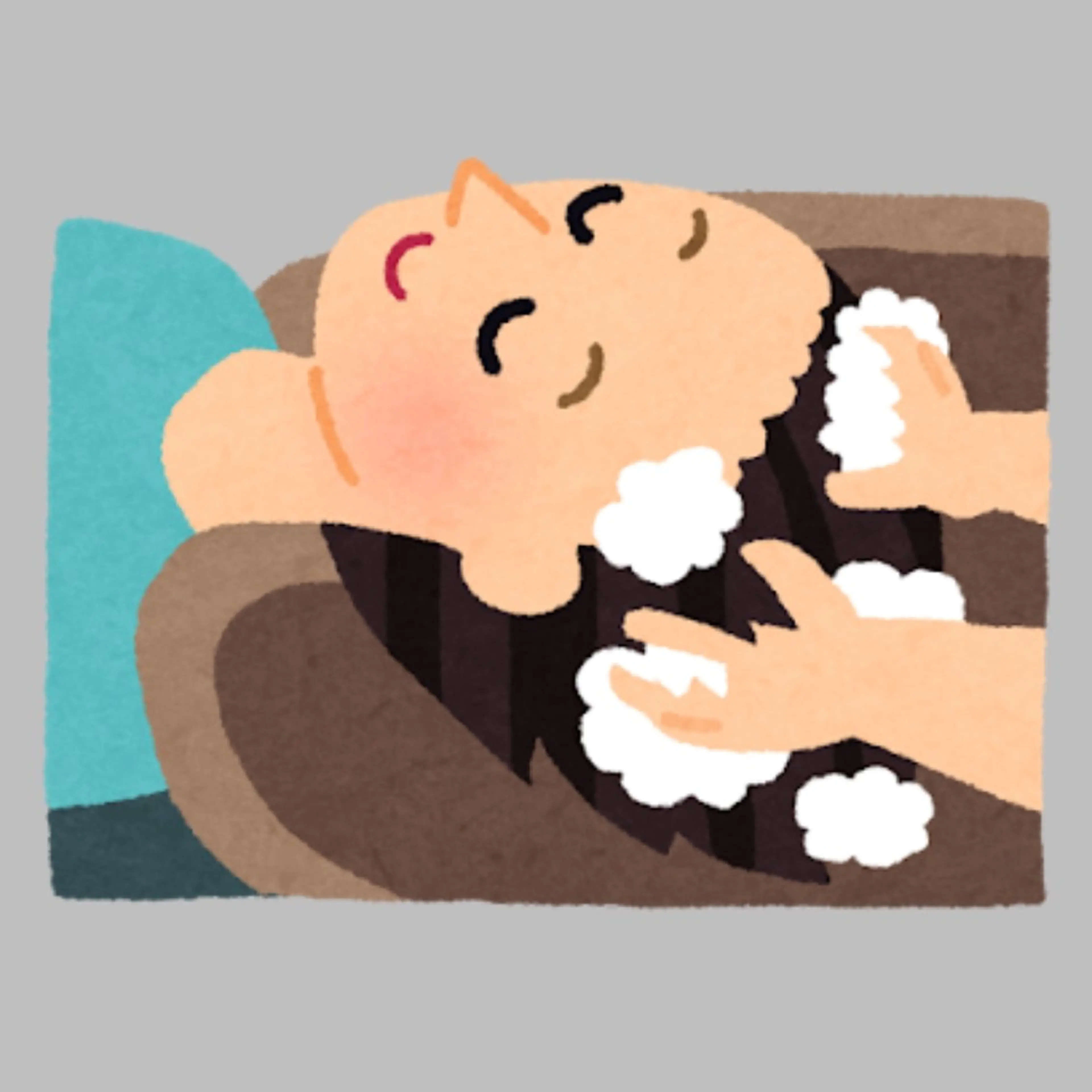 髪質改善ヘッドスパ (10分)の写真