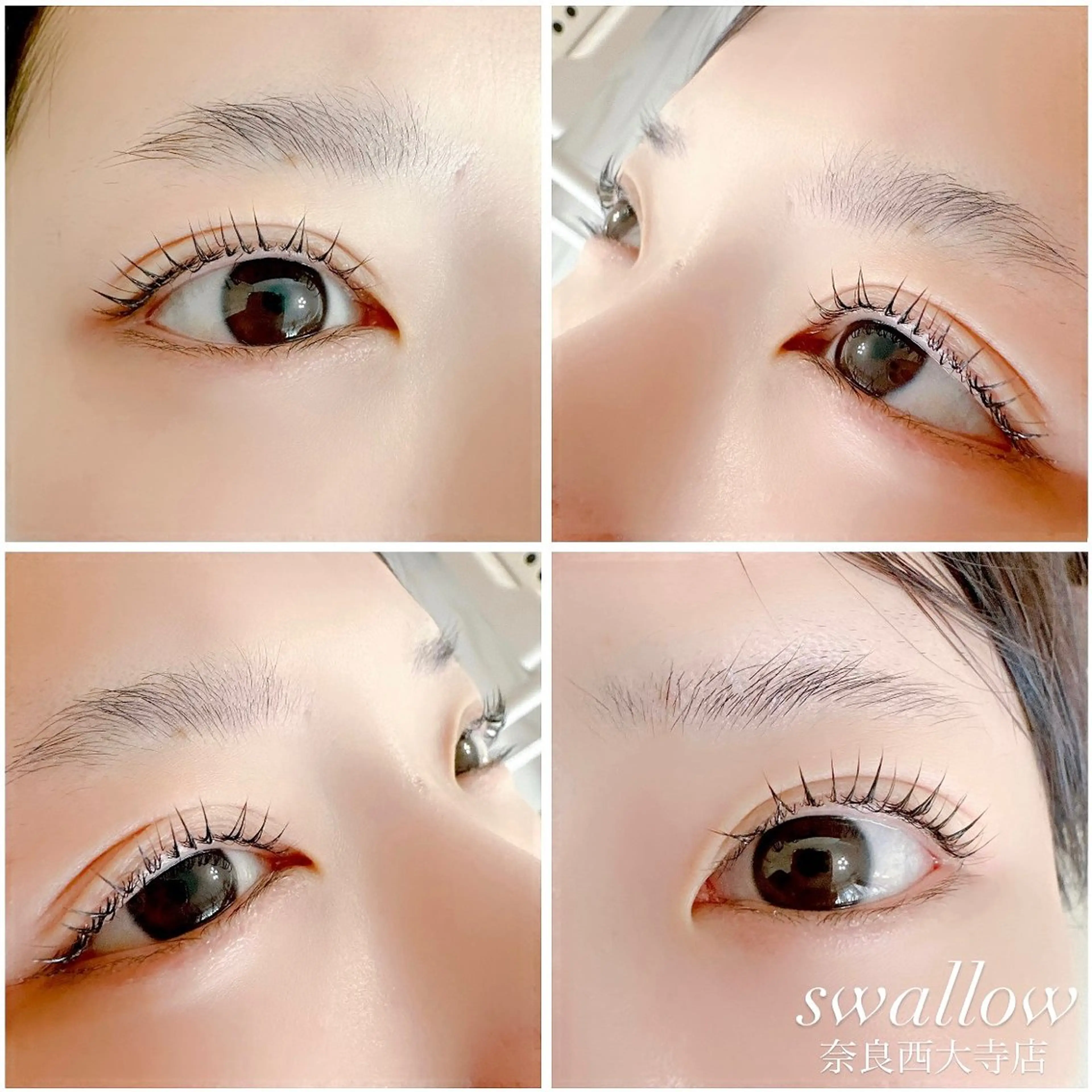 マツエク・マツパ swallow 奈良西大寺店のマツエク・マツパデザイン