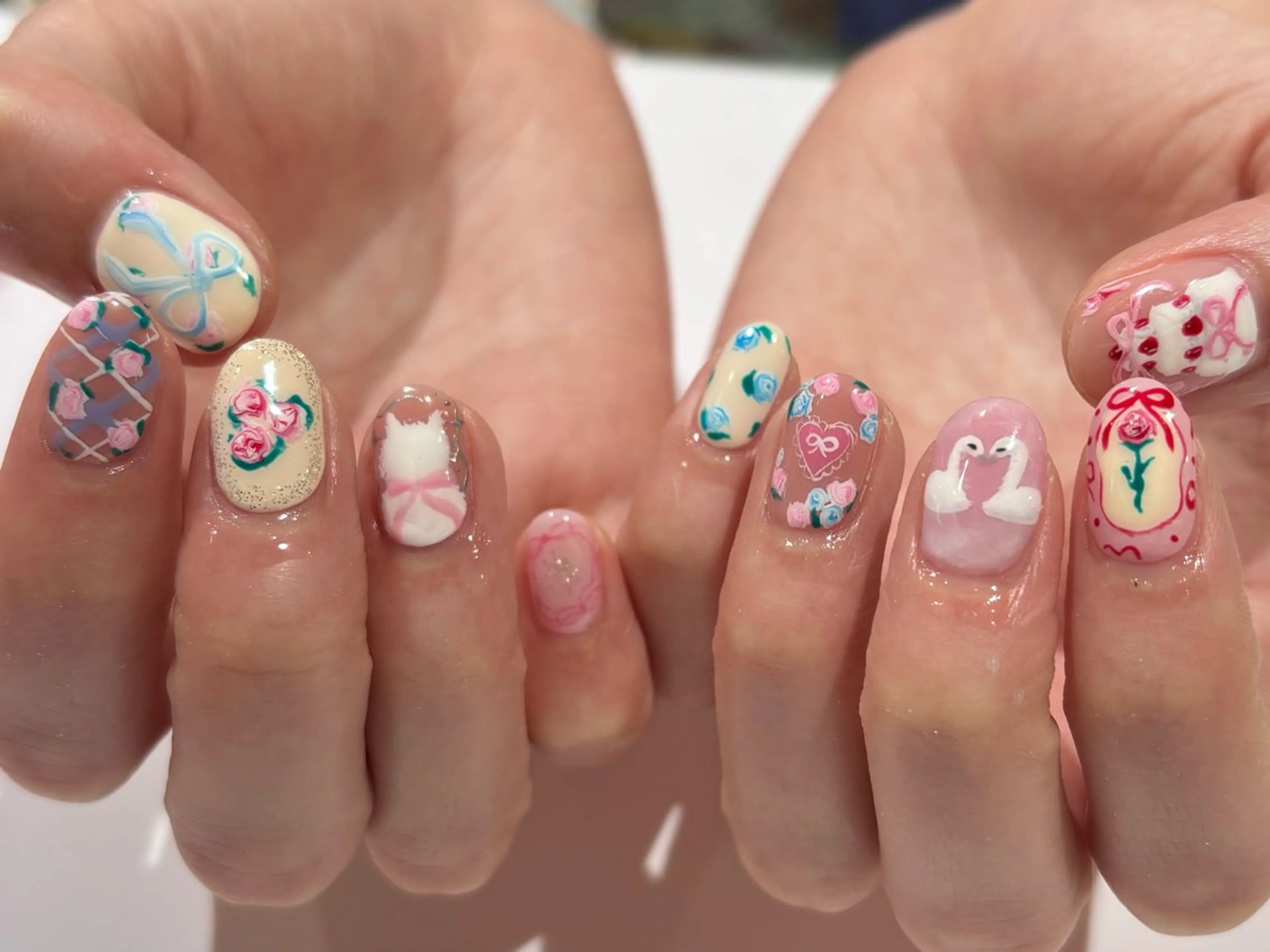 ネイル ハンドネイル 🤍 YUI 🤍のネイルデザイン