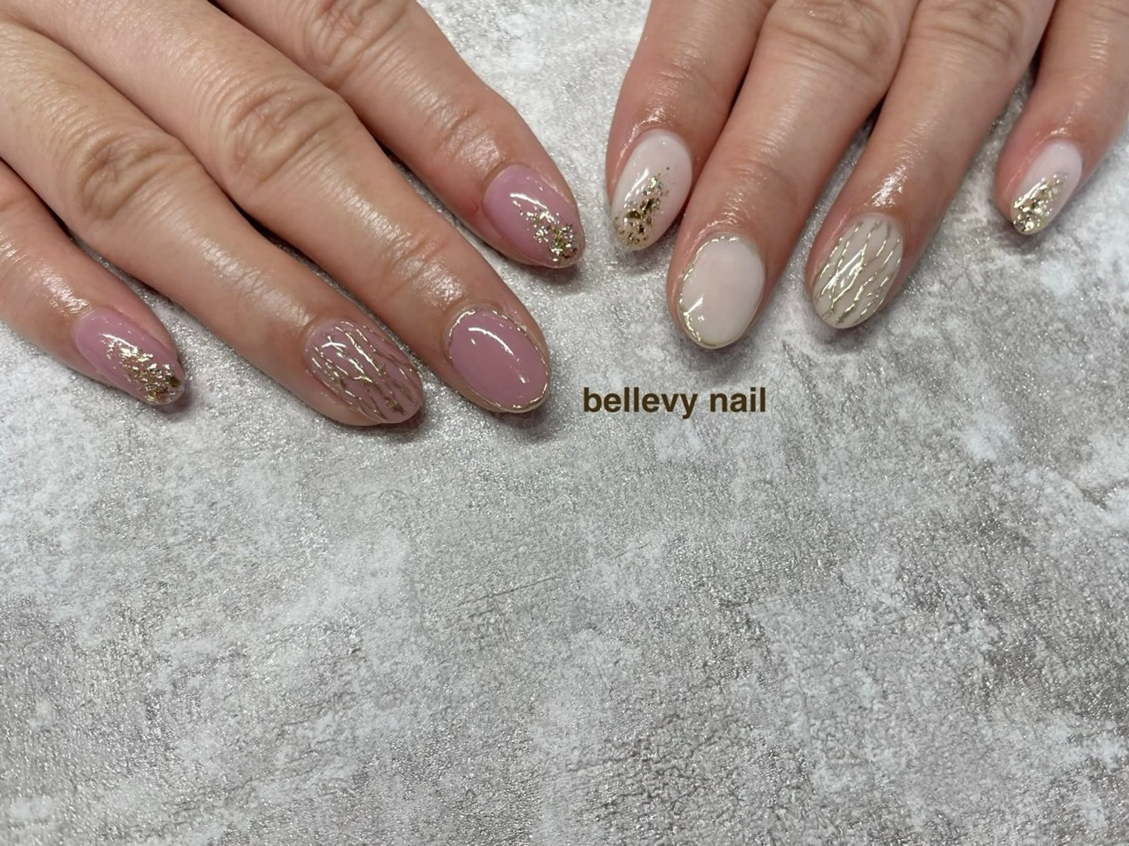 ネイル bellevy所属・藤原 はずきのネイルデザイン