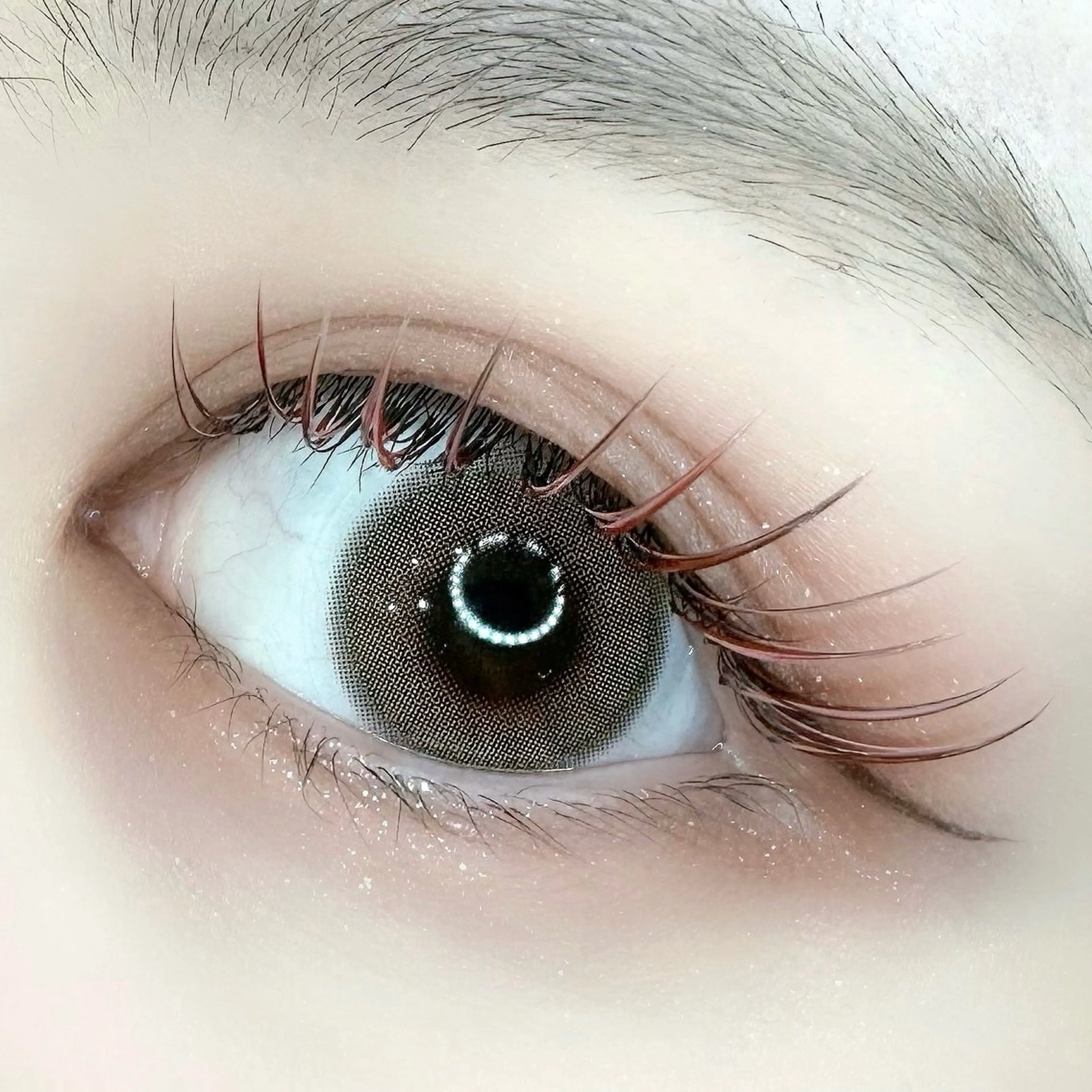 マツエク・マツパ Cカール カラーマツエク マツエク OPS hair ミクのマツエク・マツパデザイン