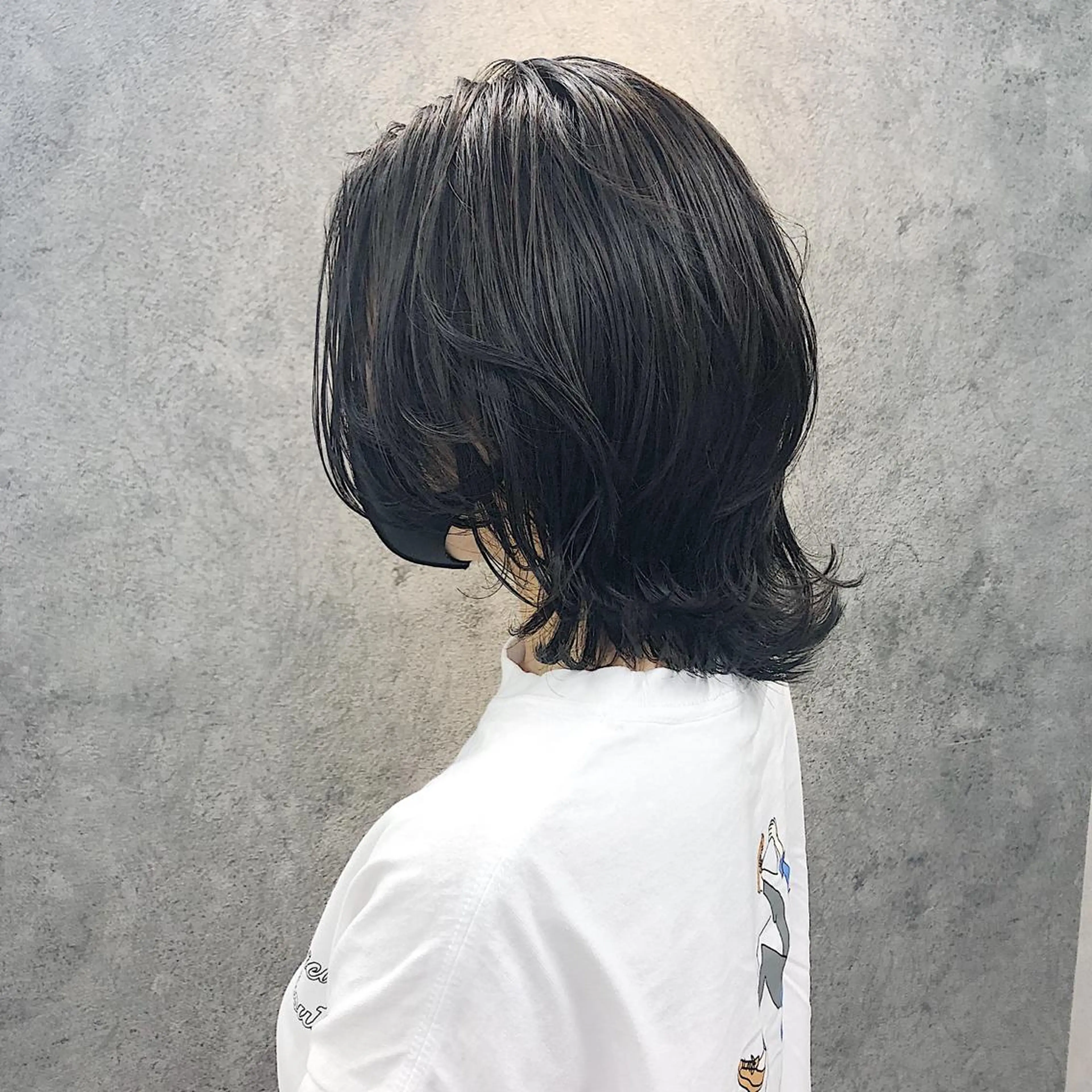 ミディアム ウルフカット 所渉/韓国レイヤー /ウルフカットのヘアスタイル