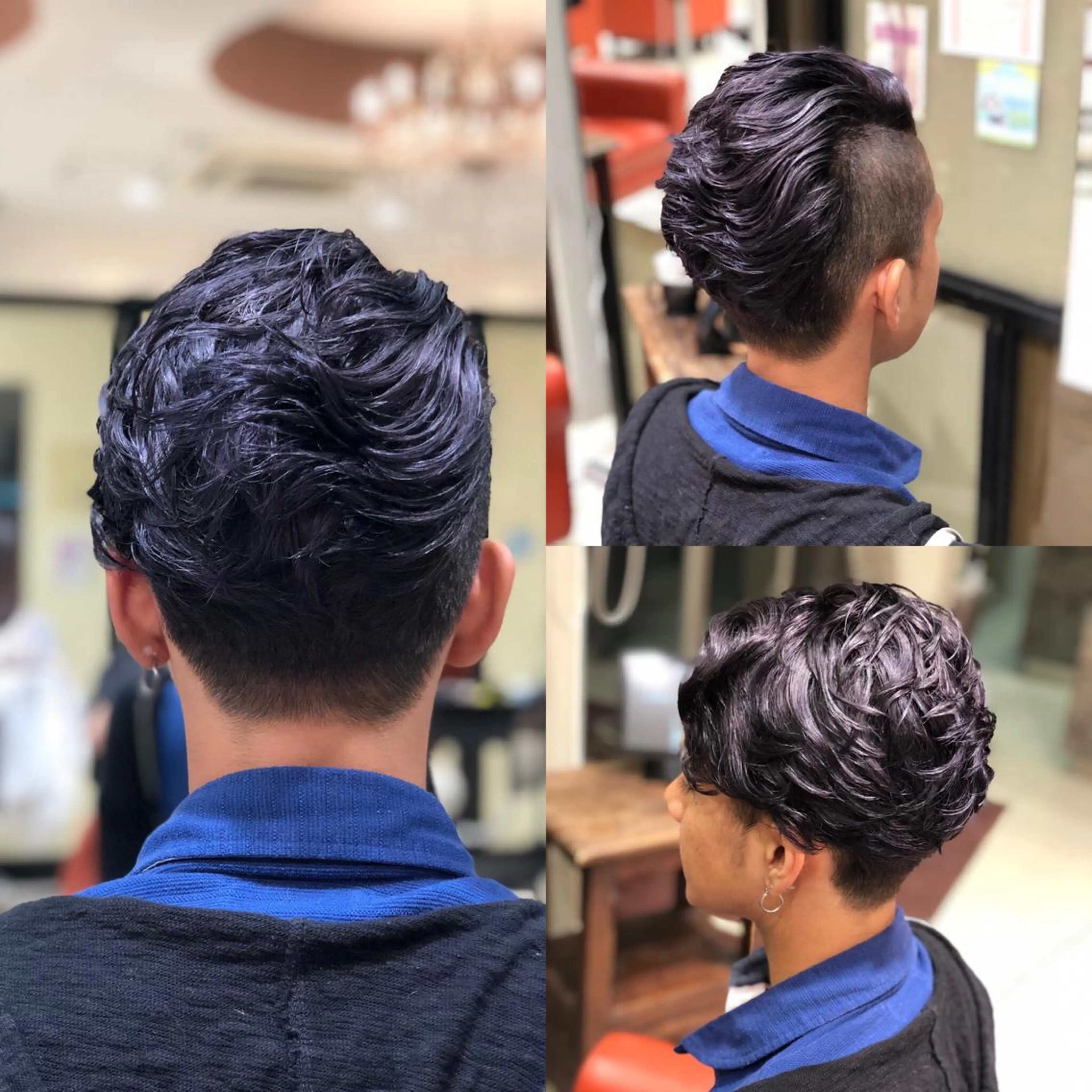 ショート カット ヘアカラー Y Uのヘアスタイル