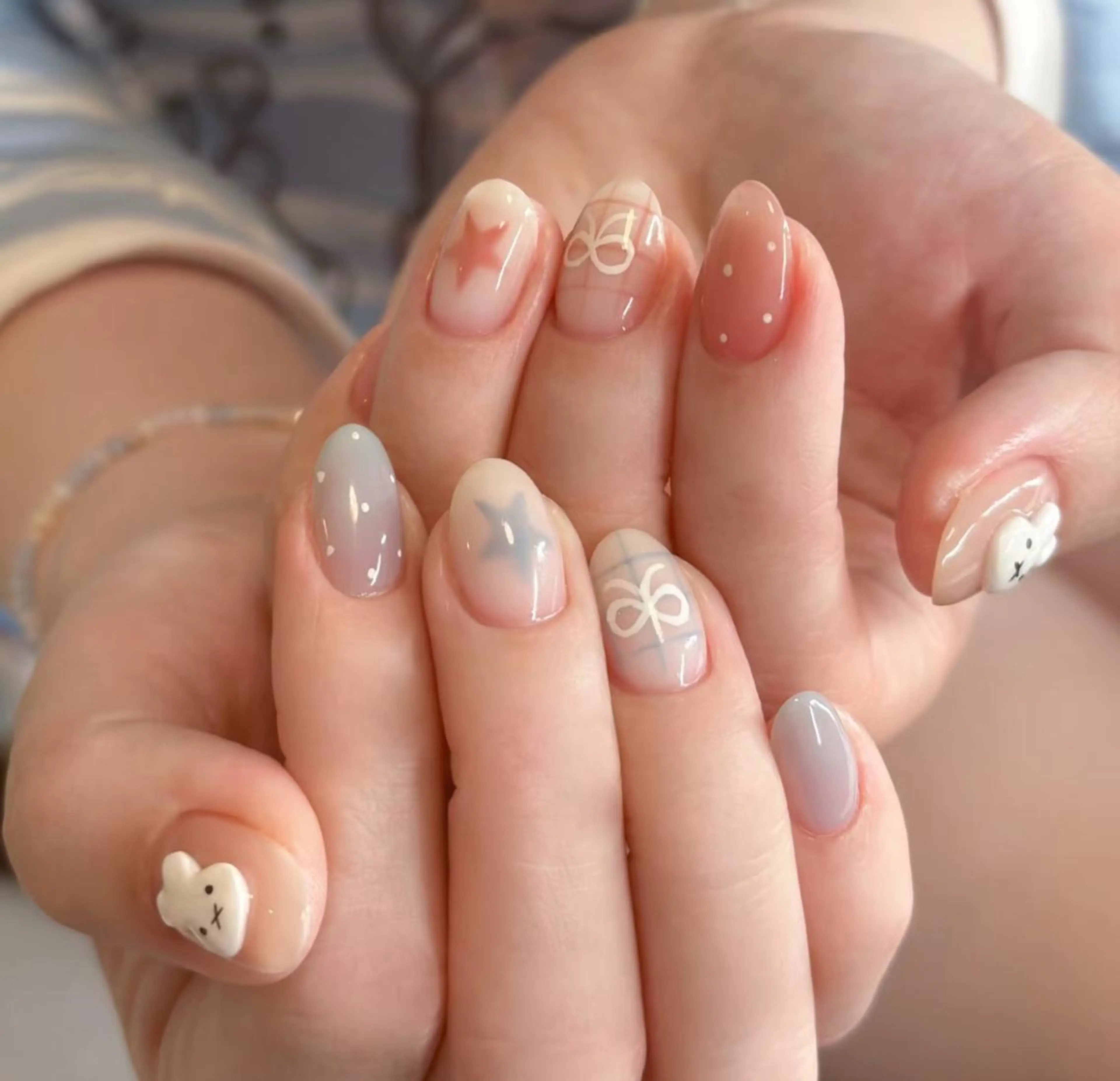 ネイル ハンドネイル By moonネイル 🌷ワンホン/韓国風のネイルデザイン