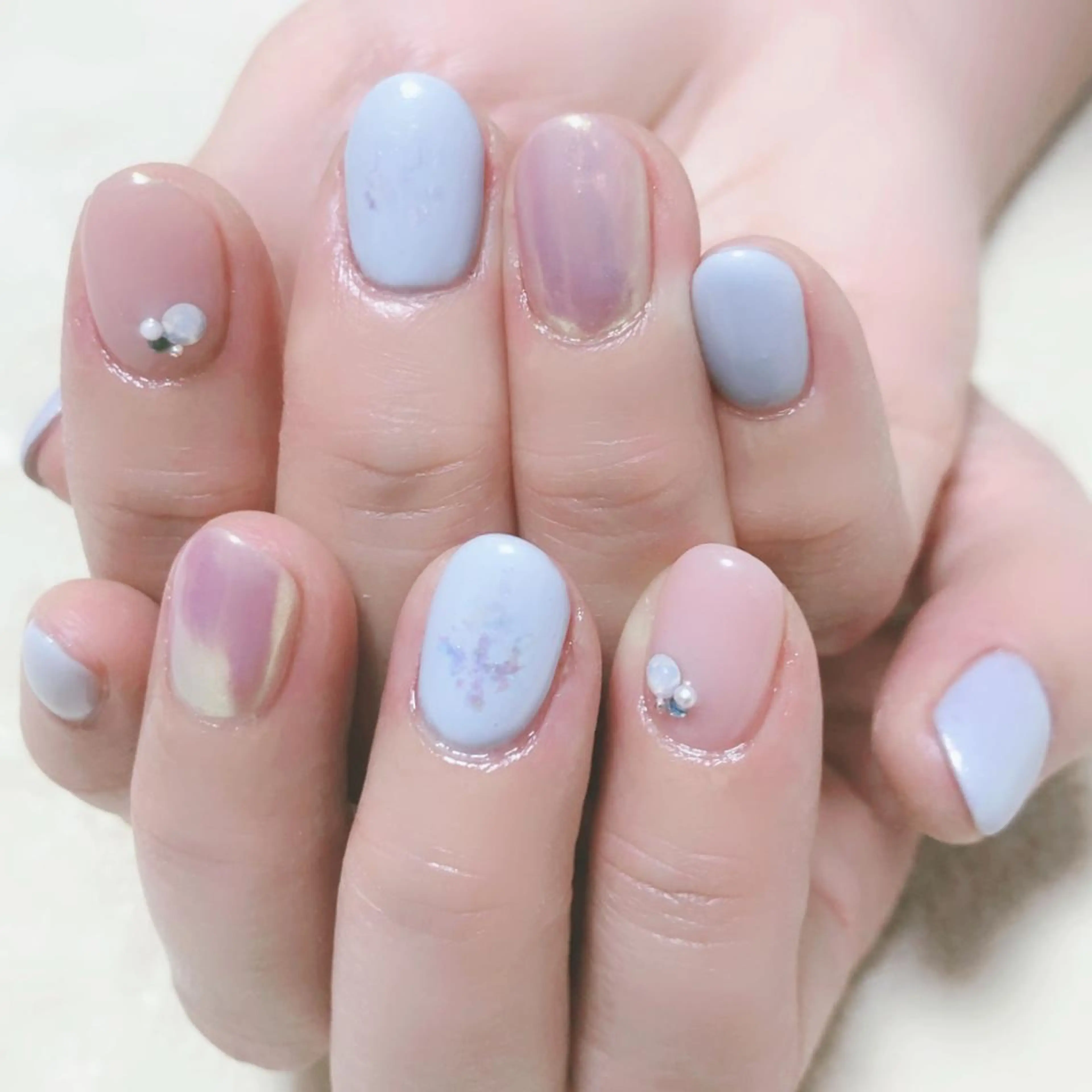 ネイル ハンドネイル Carrefour Lir Nail 草加所属・カルフール リル MOEのネイルデザイン
