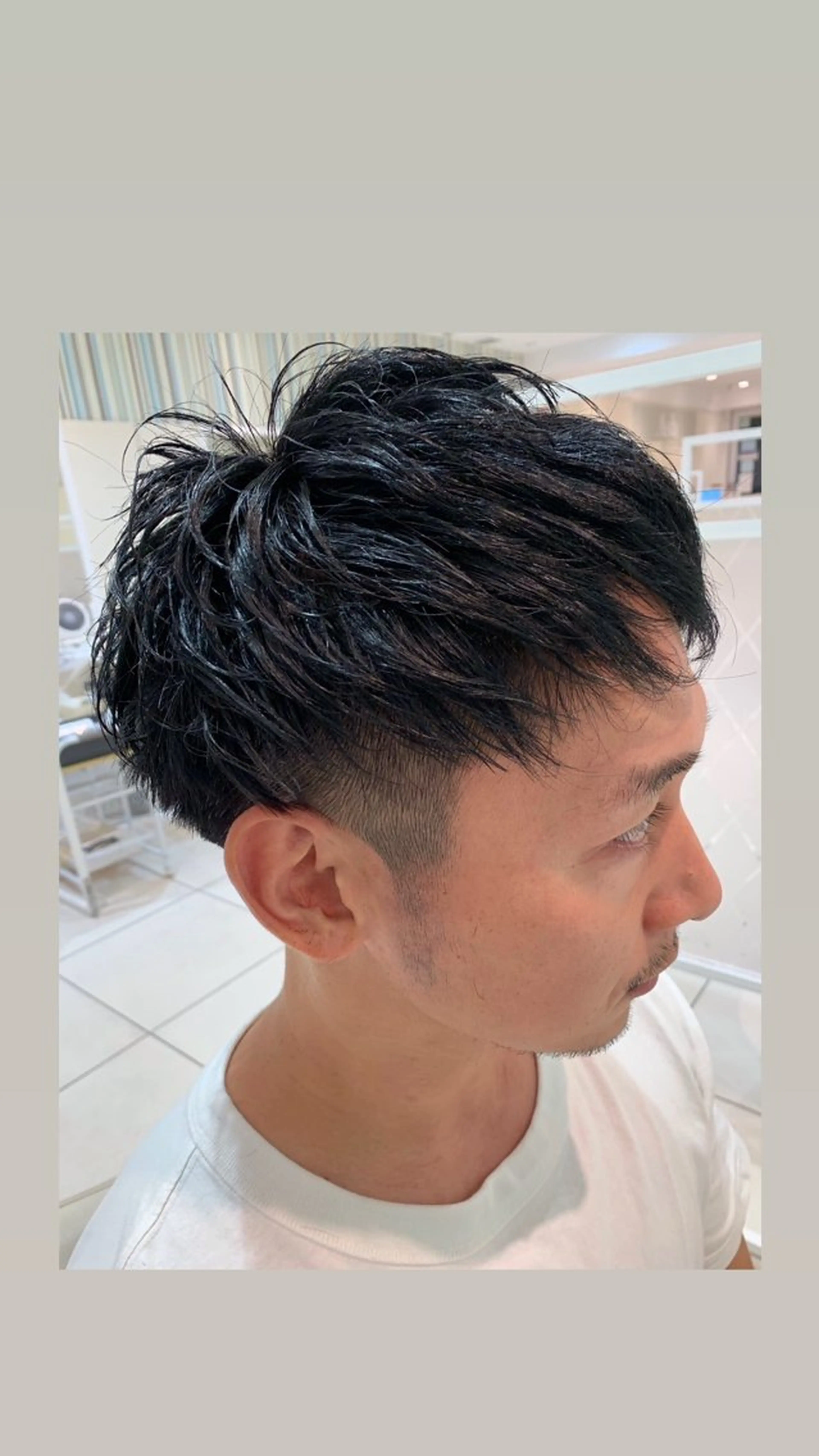 ショート メンズ キッズ 🌈縮毛矯正/カラー 🌈若林けんしんのヘアスタイル