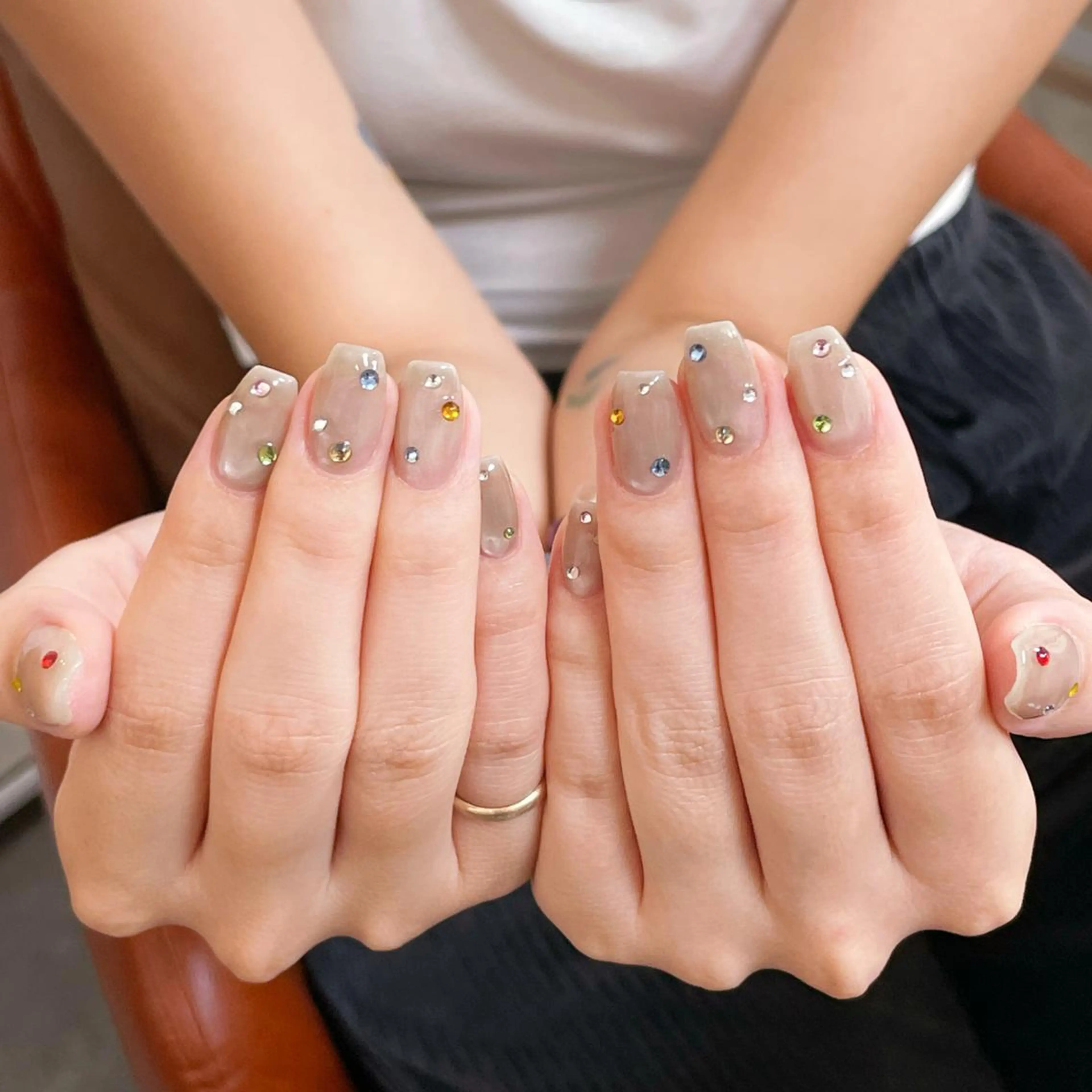 ネイル アートネイル オーロラネイル ガーリー キラキラネイル マグネットネイル ハンドネイル ハンドケア Diamond ✨のネイルデザイン