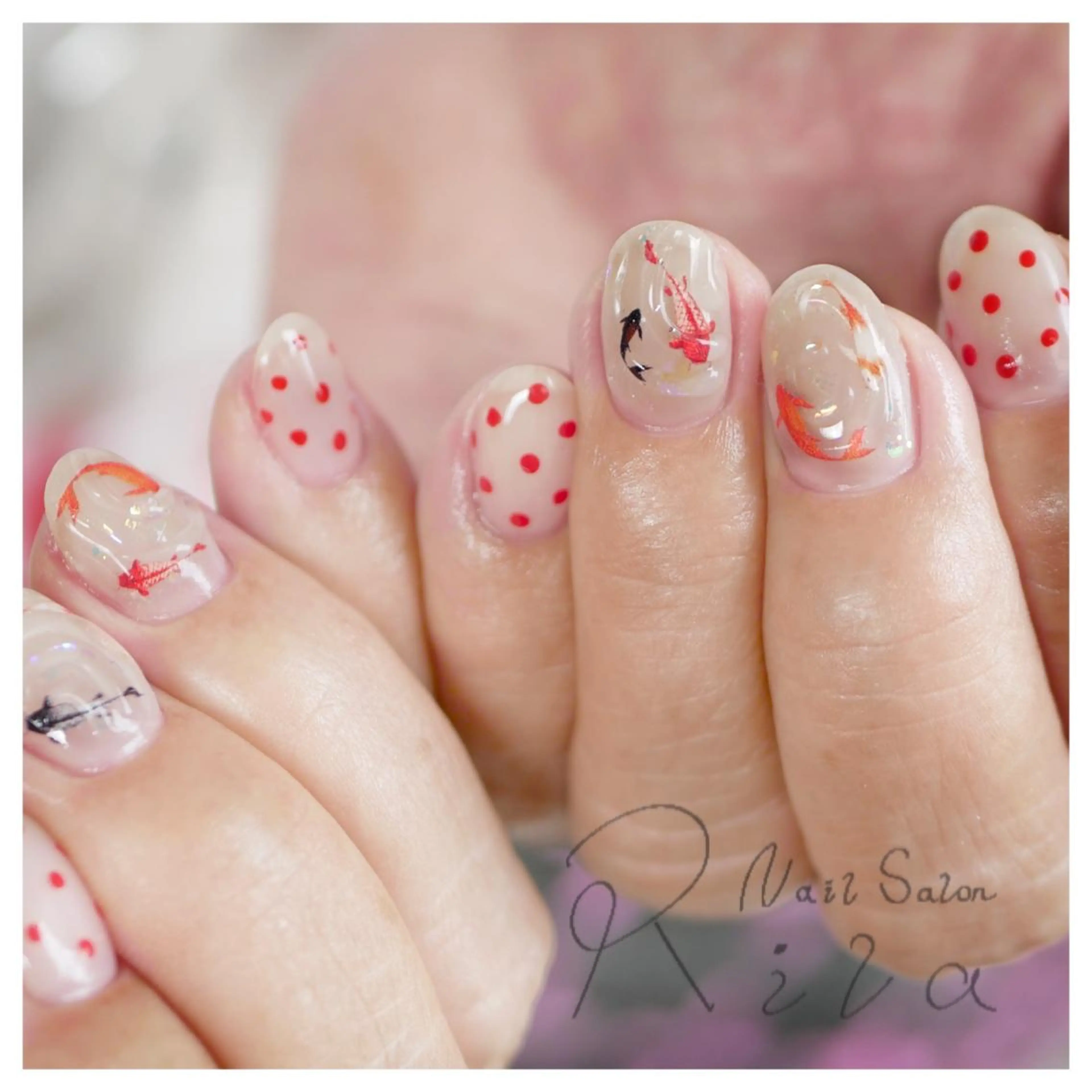 ネイル Nail salon Rilaのネイルデザイン