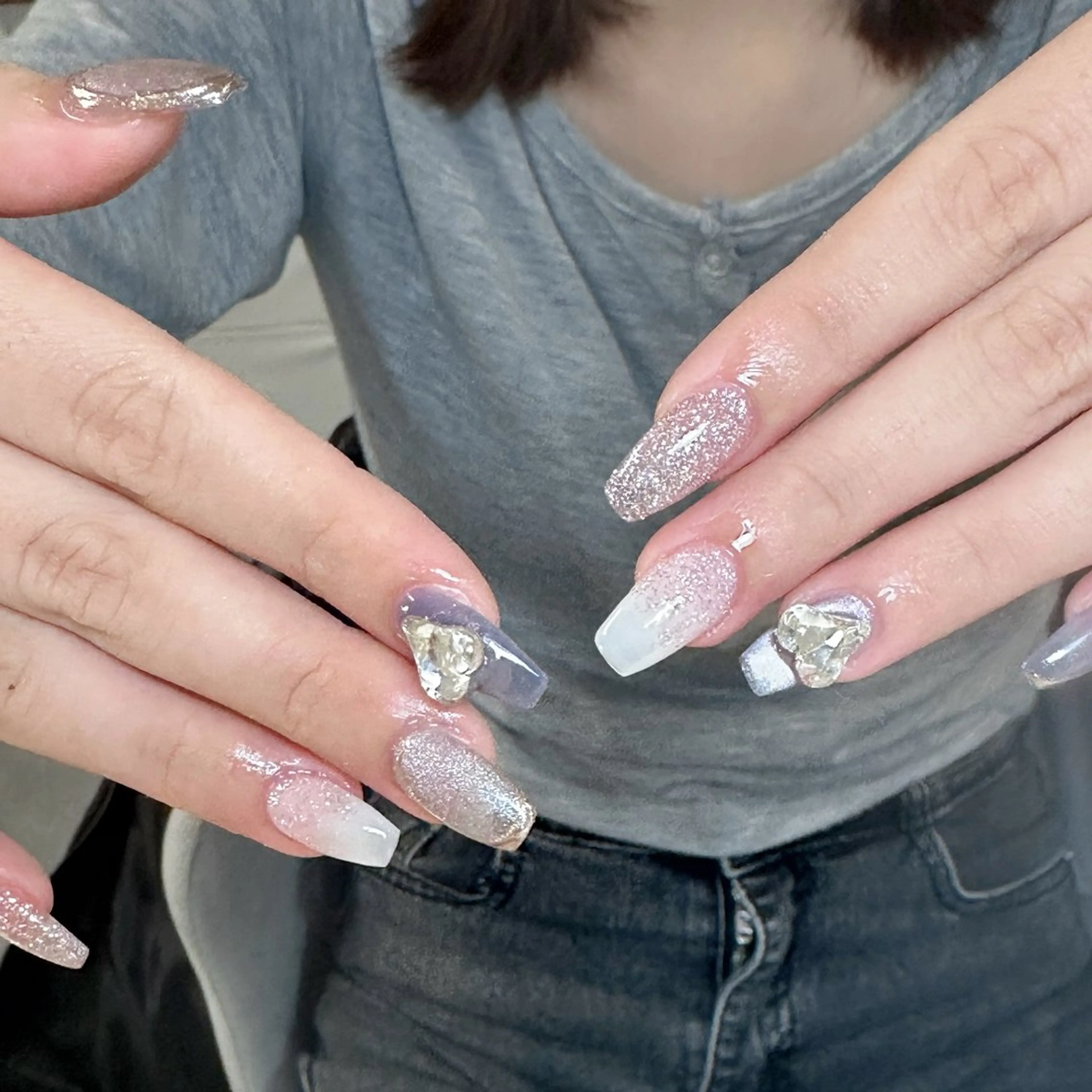 ネイル ハンドネイル 🍄Lemode 韓国風ネイル🍄のネイルデザイン