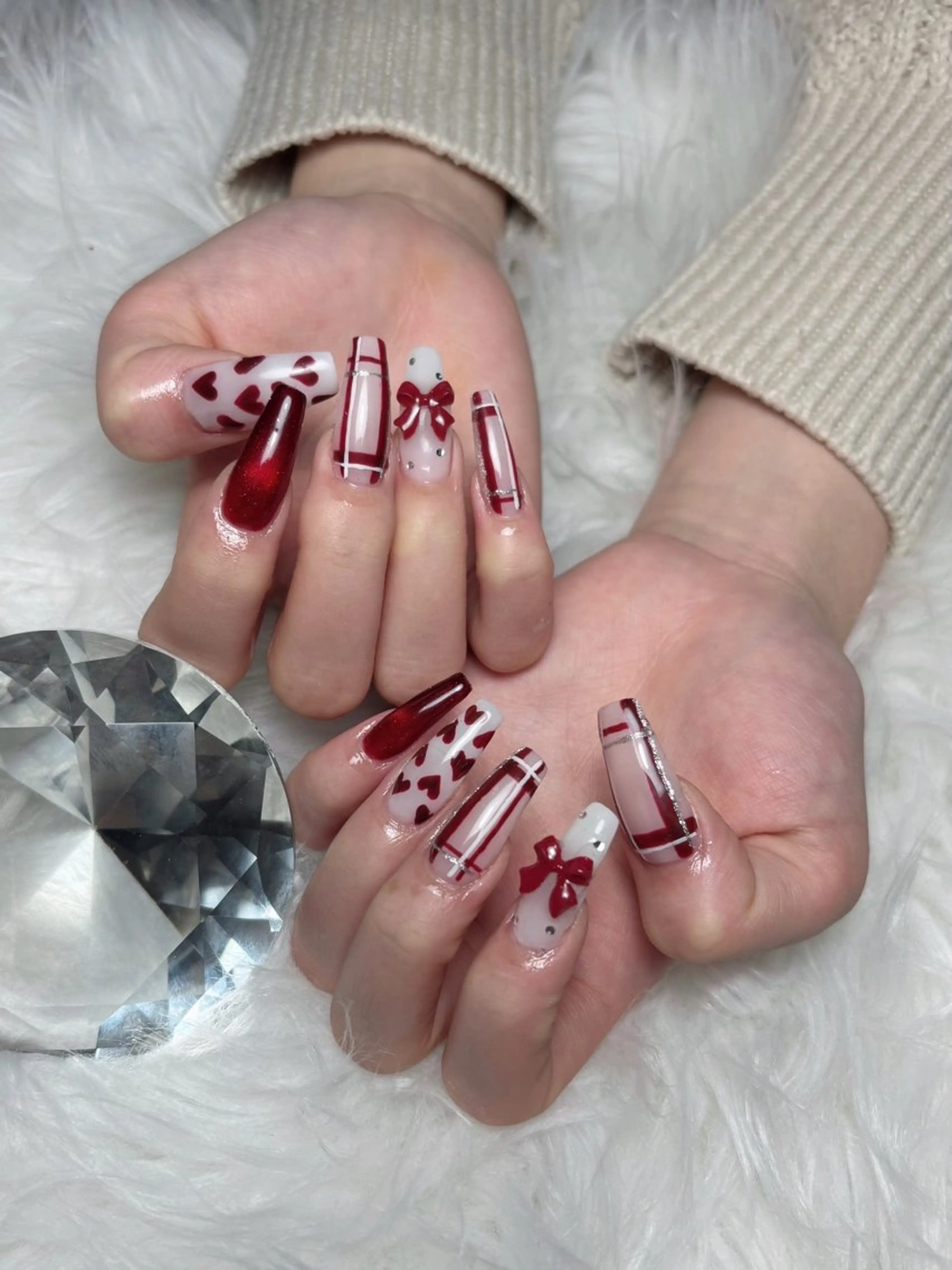 ネイル ハンドネイル 藪木 七海のネイルデザイン