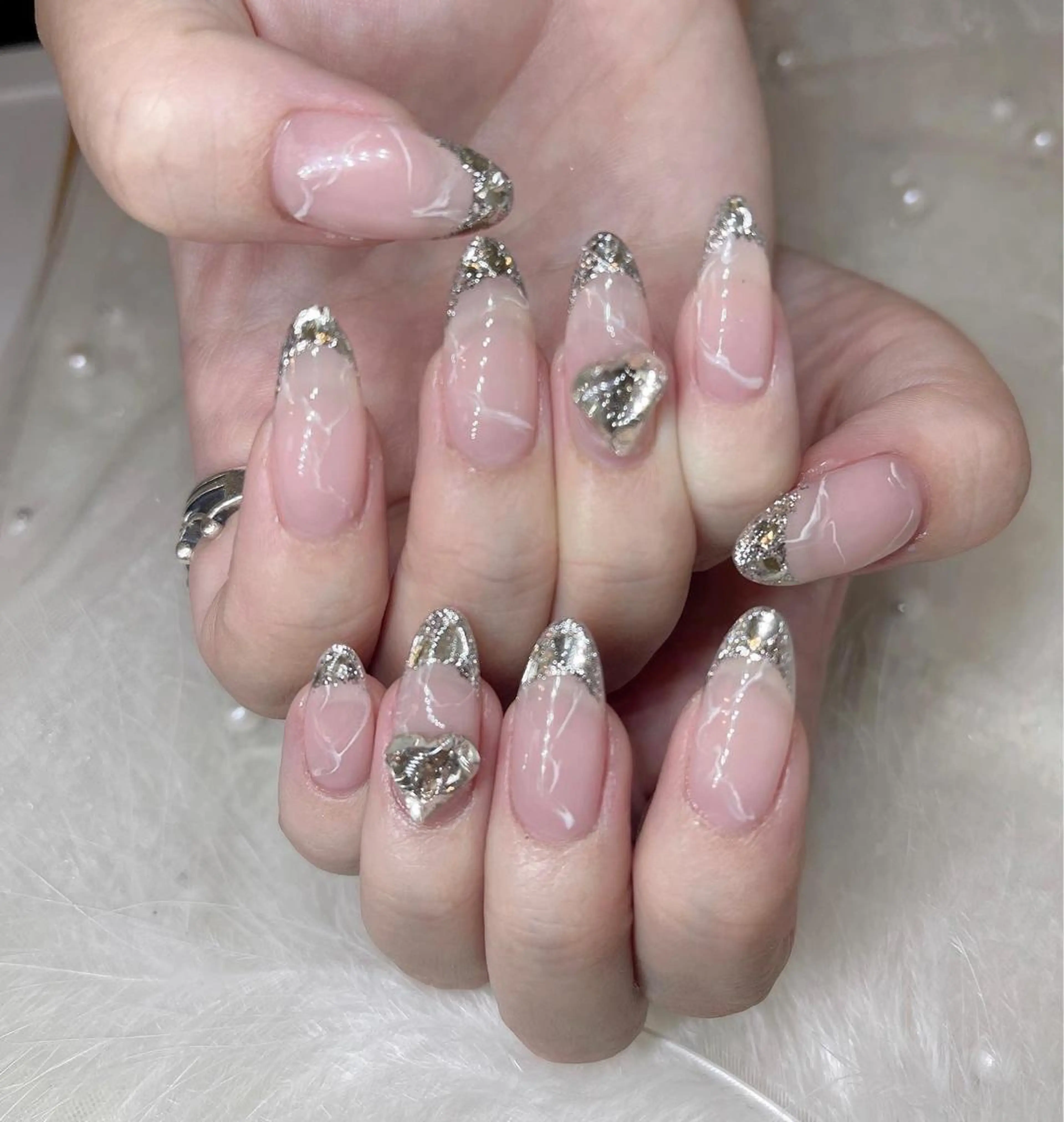 ネイル ハンドネイル 長さ出し専門 nynaのネイルデザイン