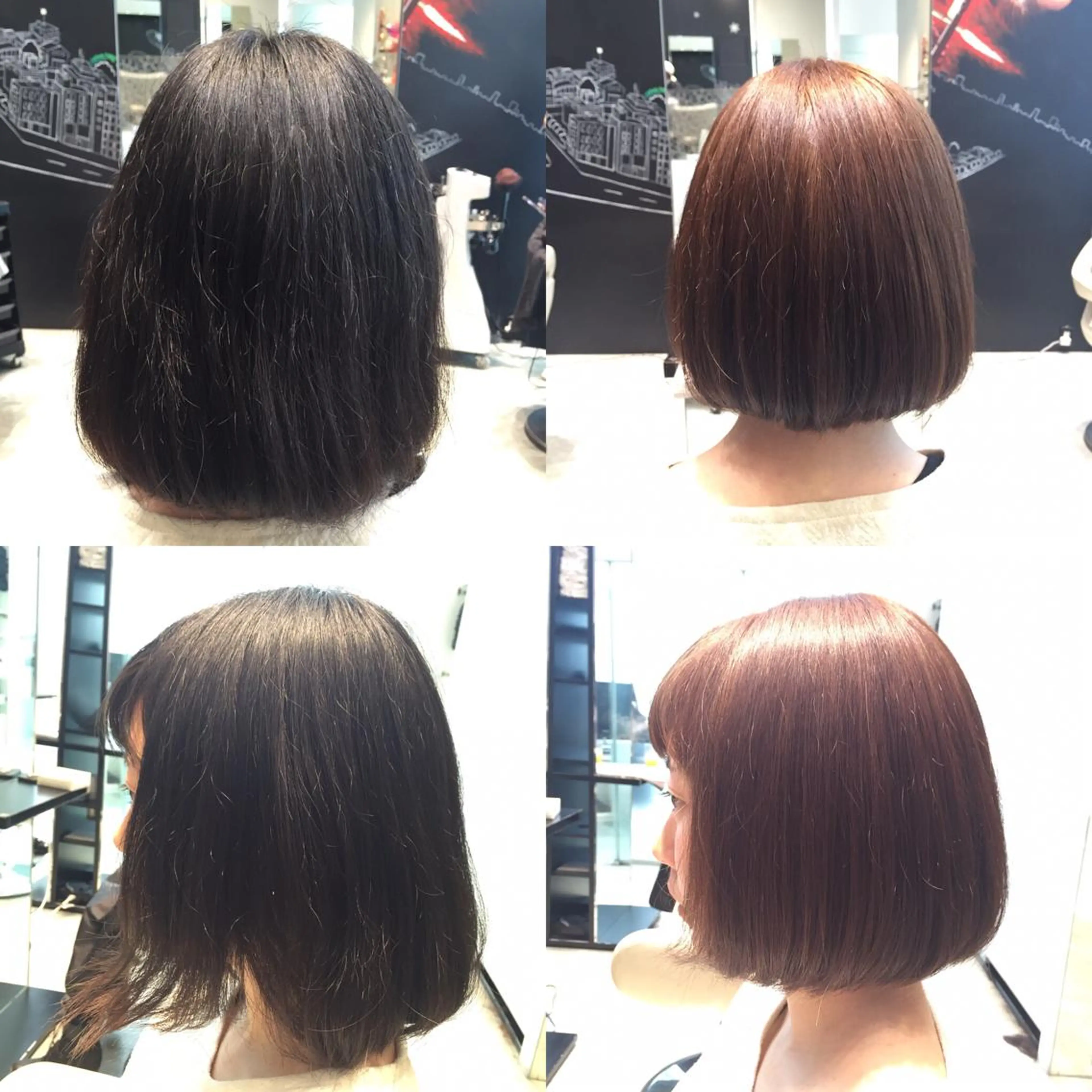 ショート ミディアム カラー Re:ta KANZOのヘアスタイル