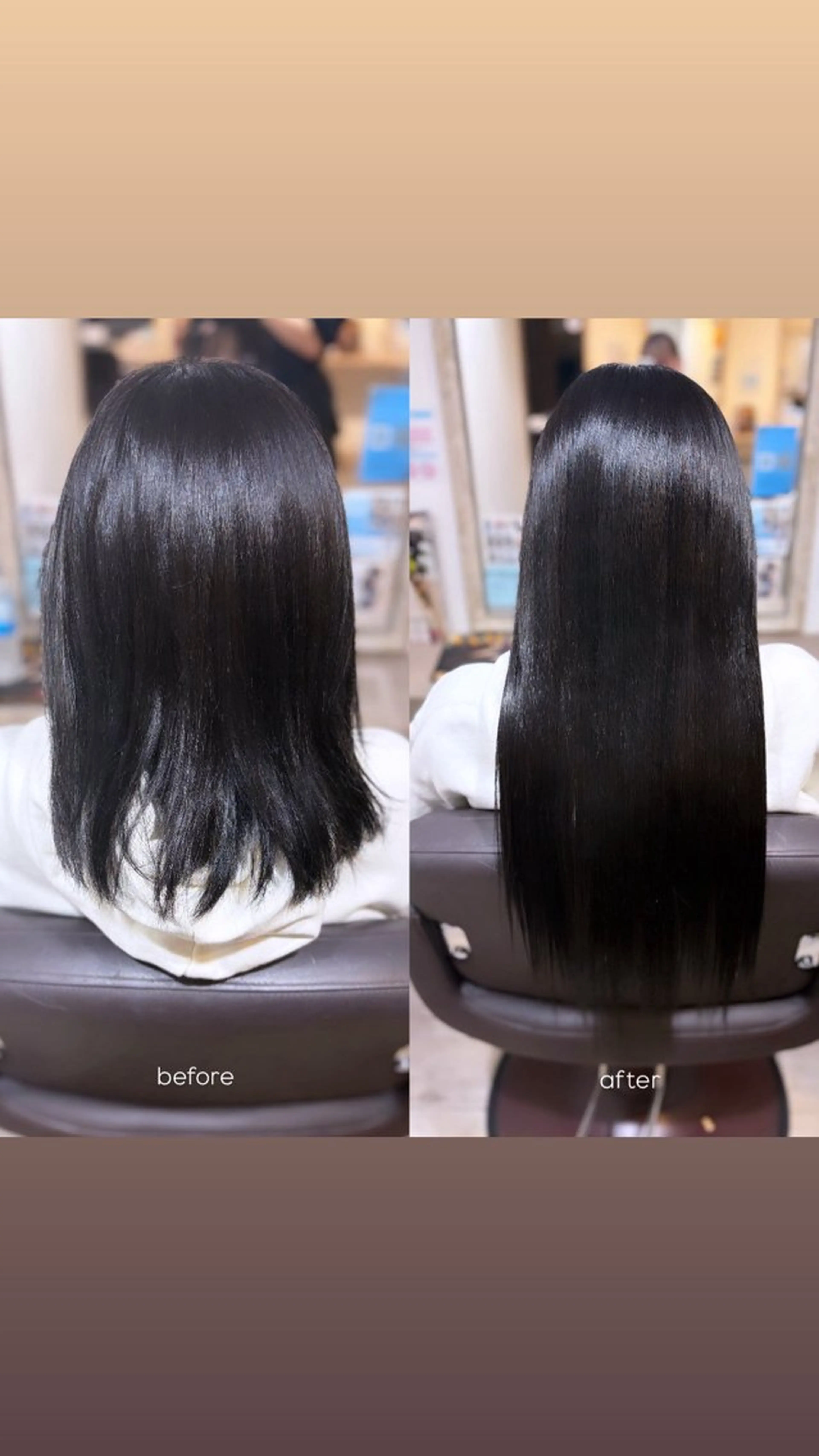 ミディアム エクステ LARME りほのヘアスタイル