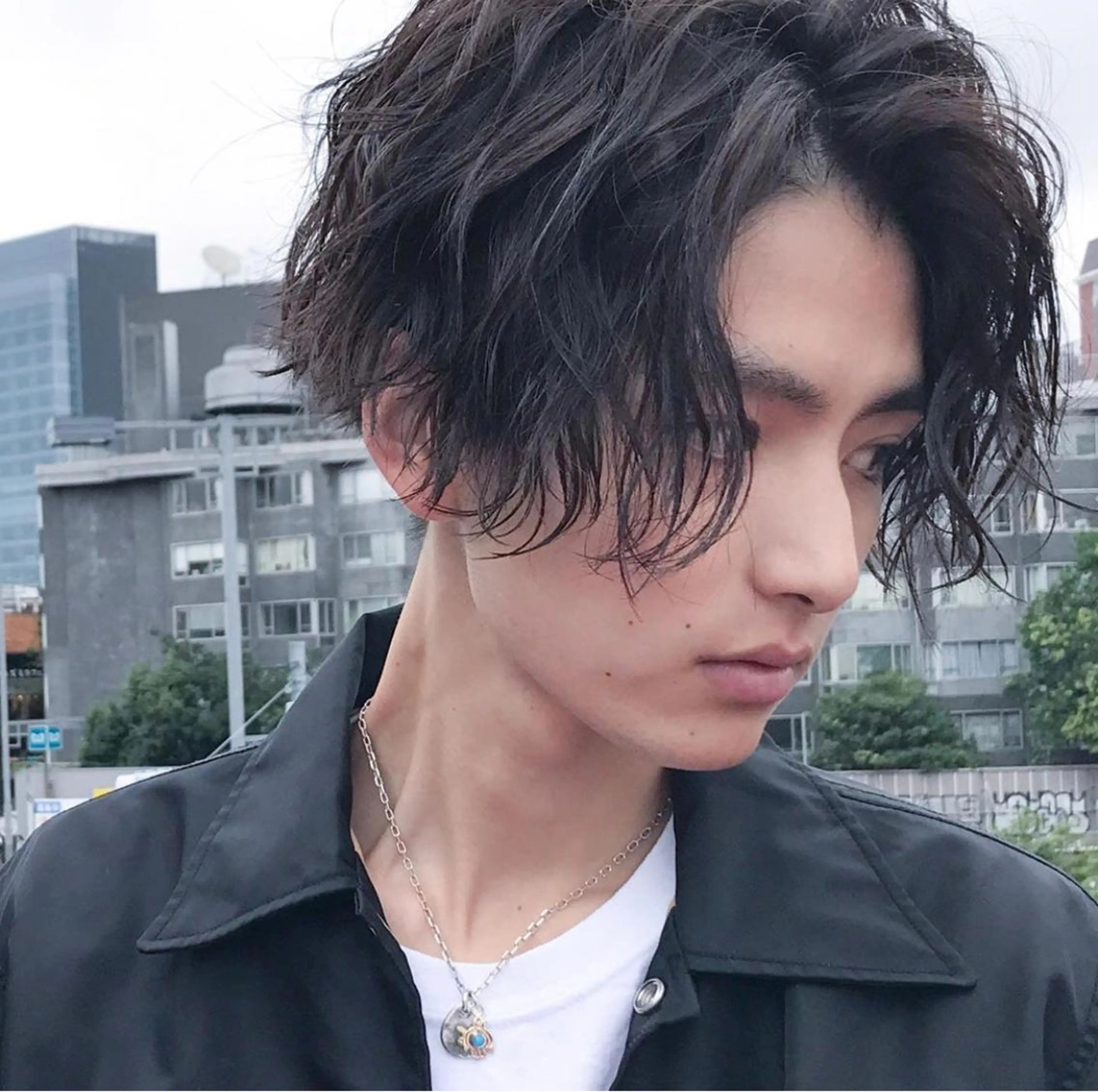 メンズ エクステ/カラー/ TOMOYUKIのヘアスタイル