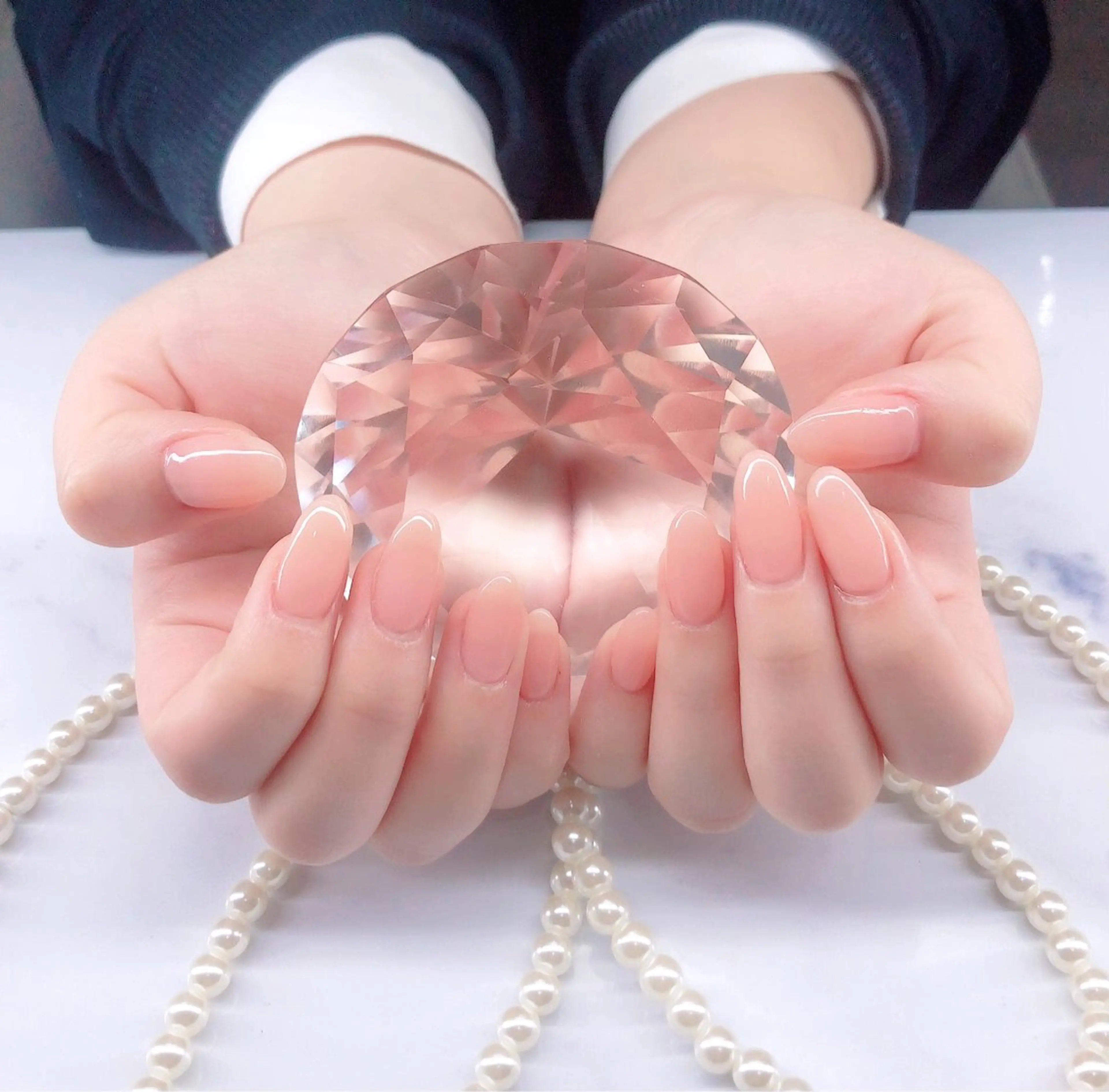 ネイル ワンカラーネイル スカルプネイル cocoネイル&まつげサロン所属・片平 恭子のマツエク・マツパデザイン