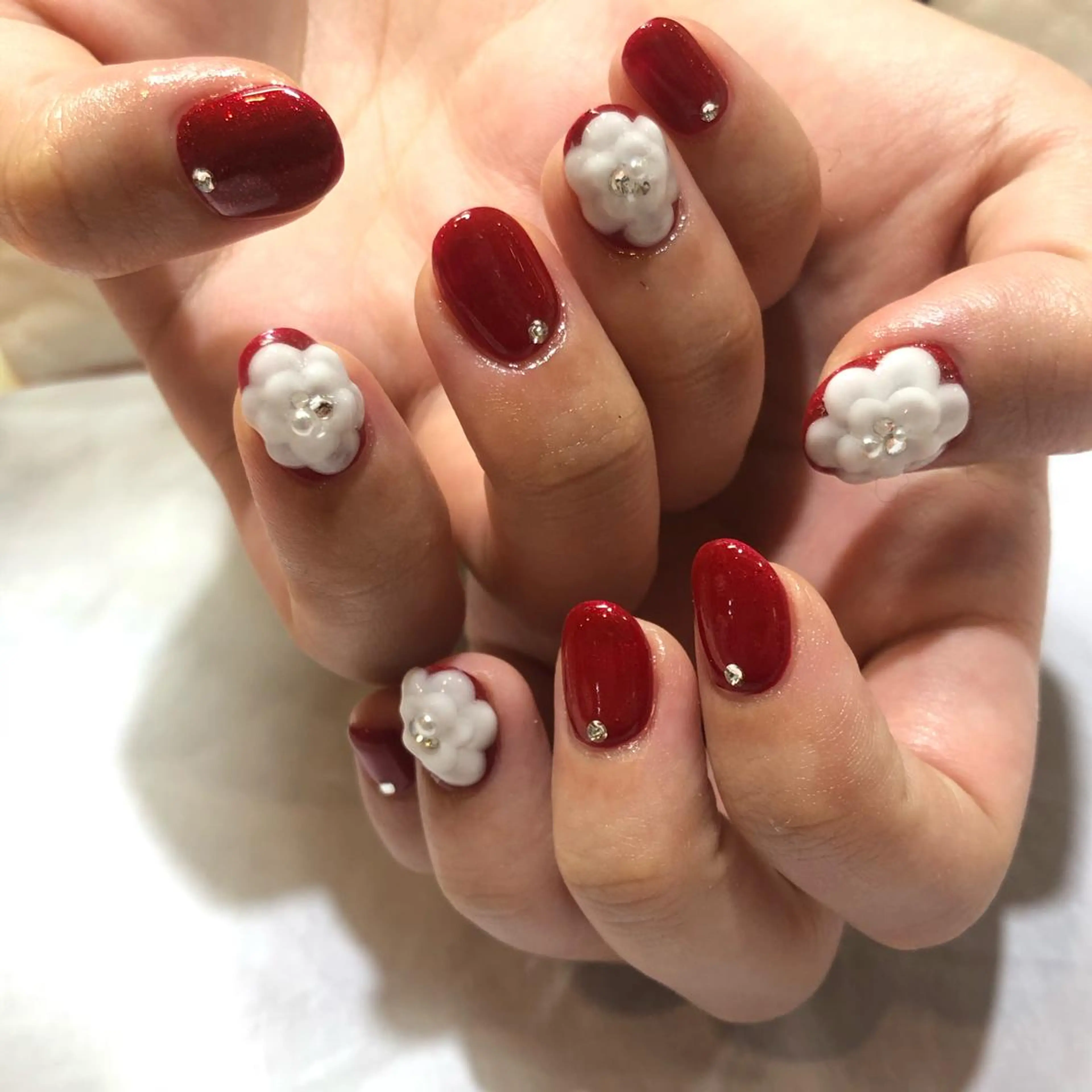 ショート ネイル 自由が丘✳︎奥沢 nail söpöのネイルデザイン