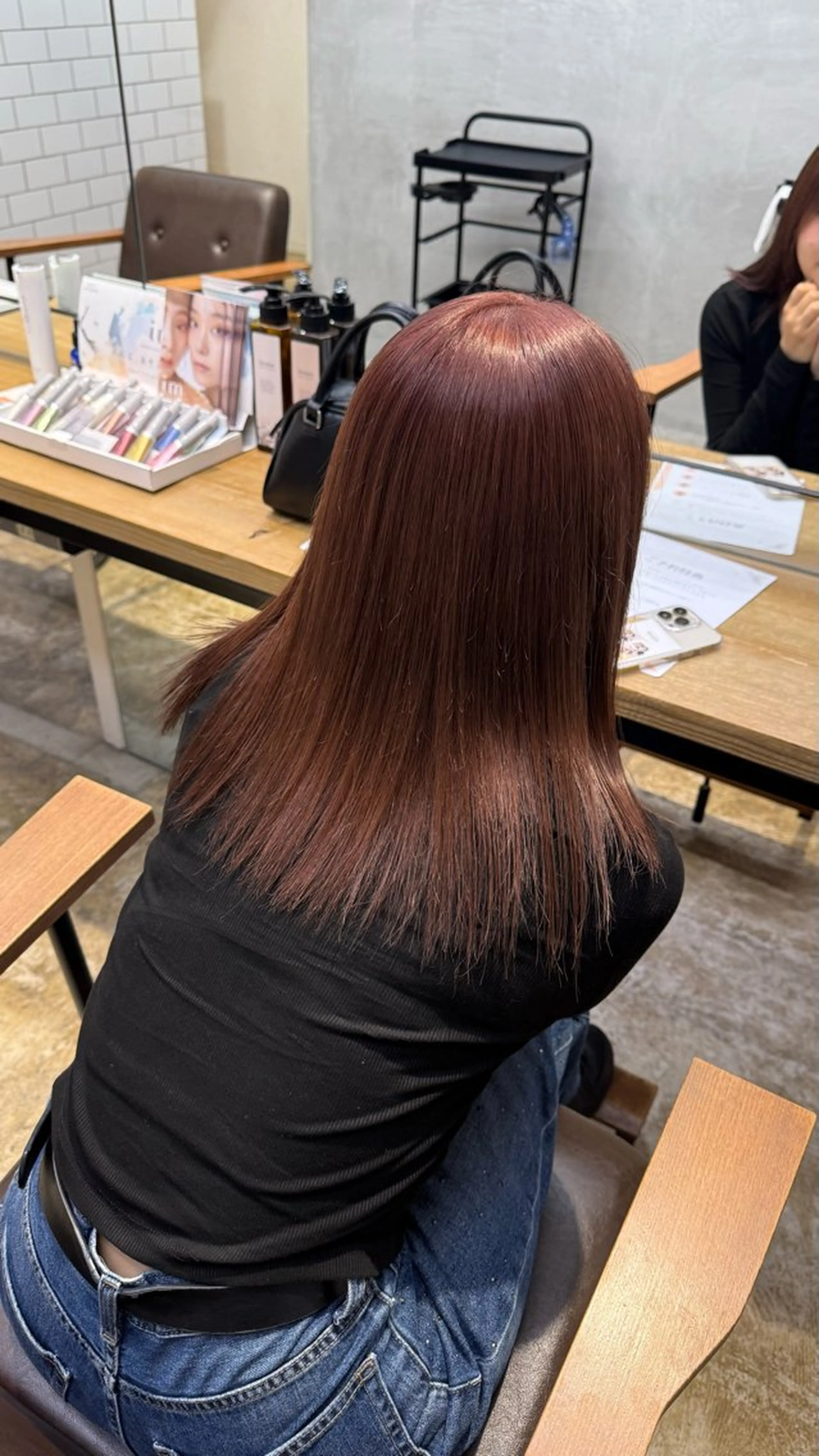 ミディアム メンズ 小宮山 桃加のヘアスタイル