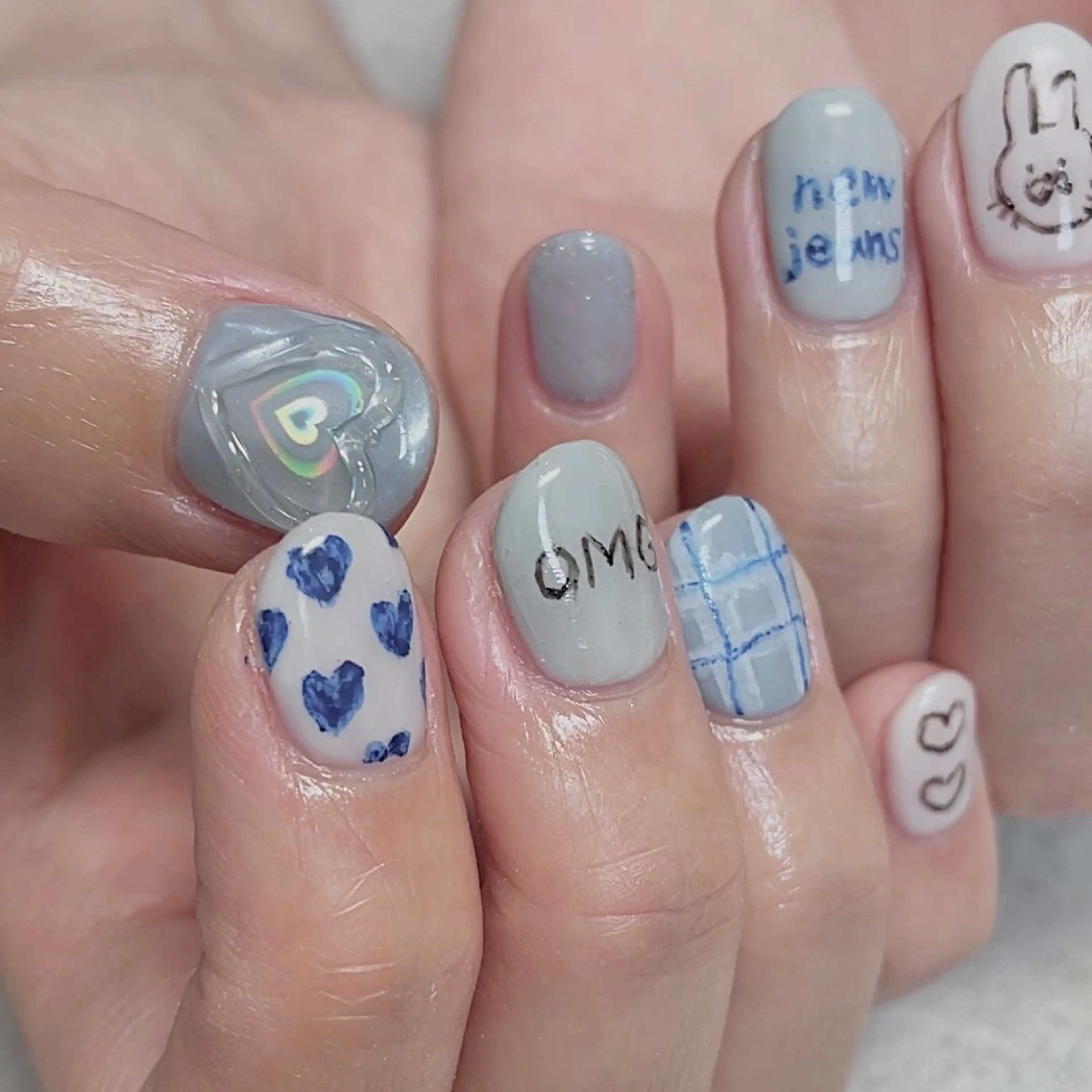 ネイル ハート ハンドネイル acs.n所属・ネイル，耳つぼ 風間すみれのその他イメージ