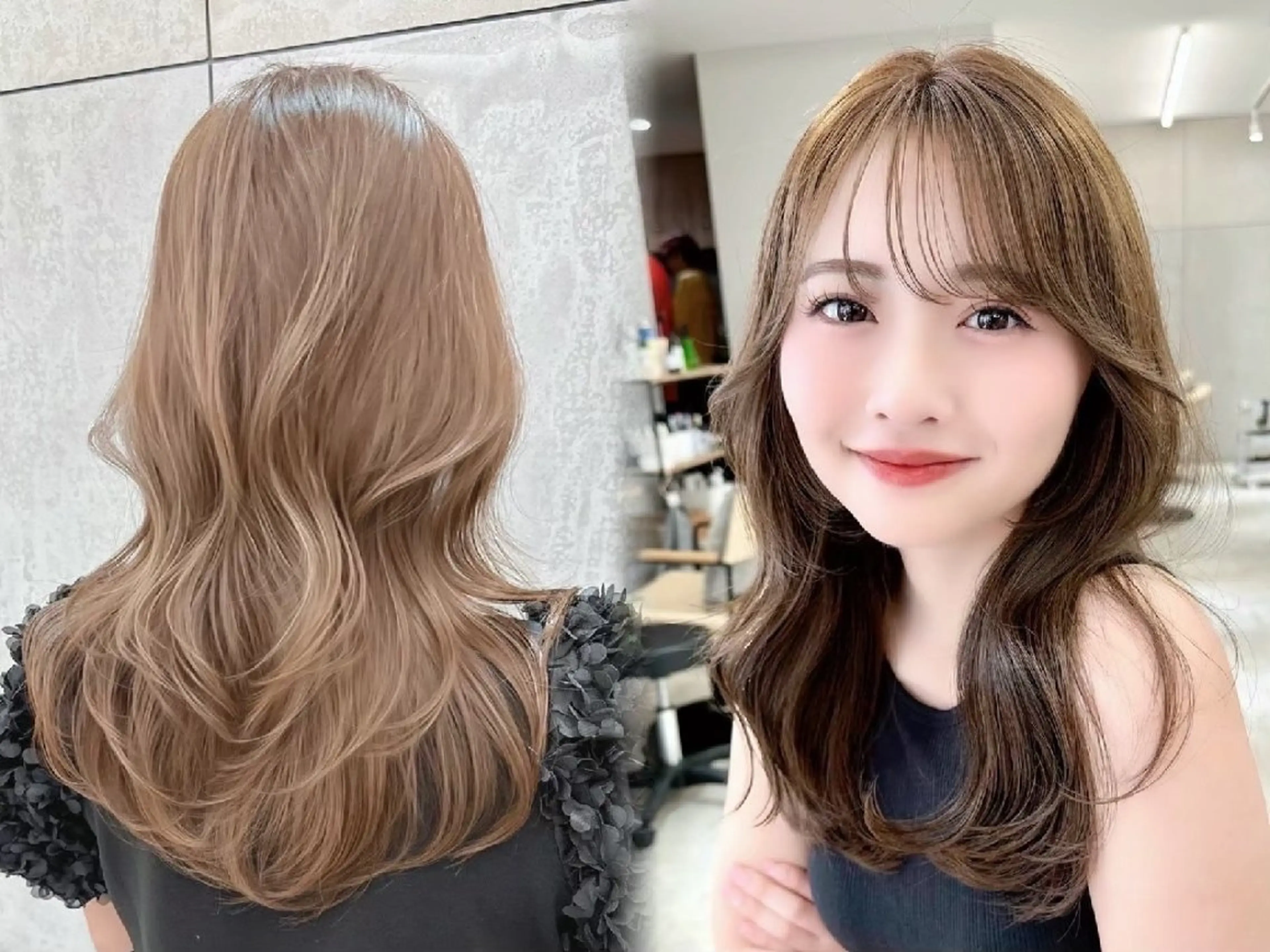 カラー ロング ヘアカラー 似合わせカット/ /美髪矯正/大田空のヘアスタイル