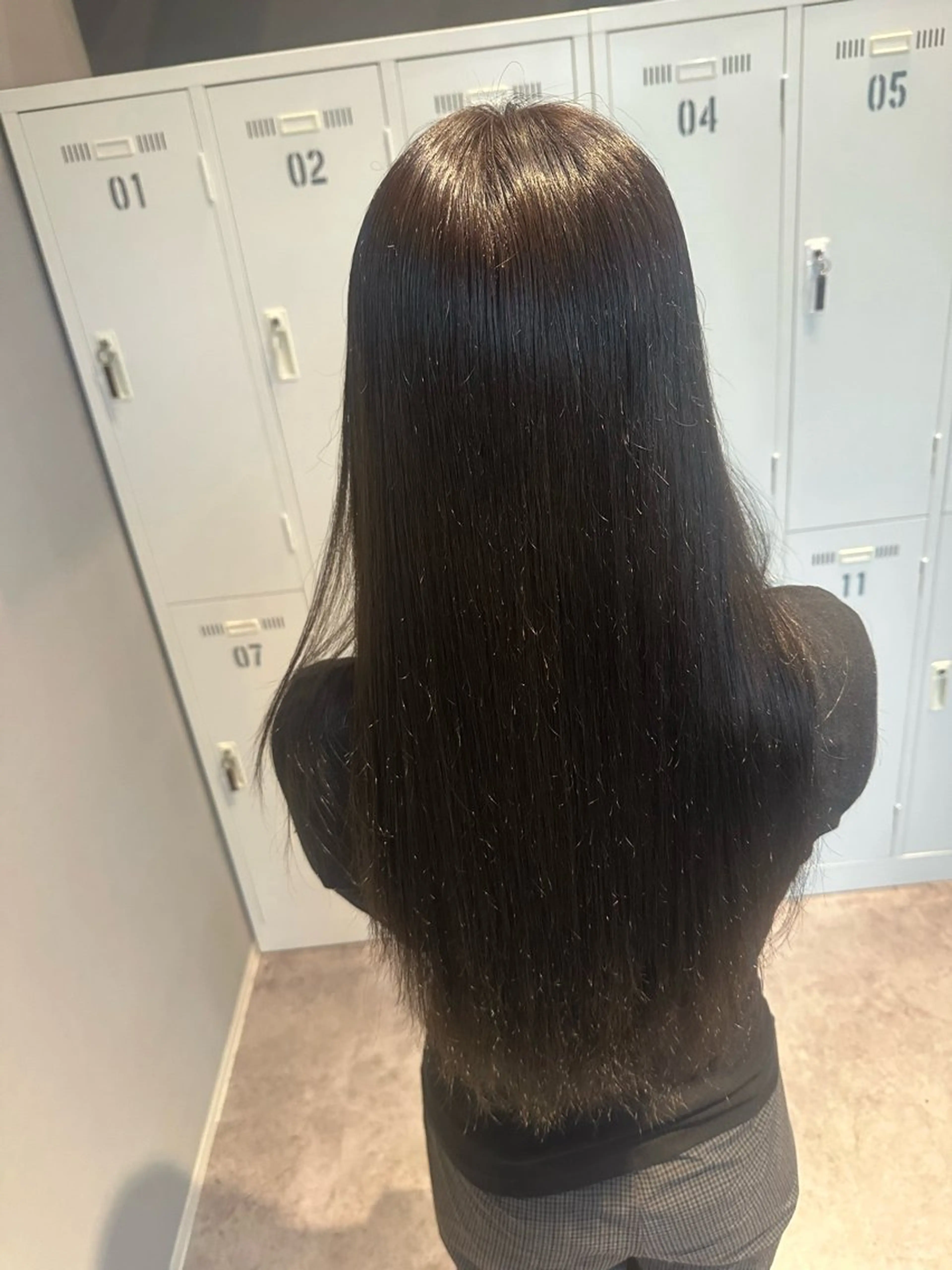 ロング ヘアカラー Agu まゆかのヘアスタイル