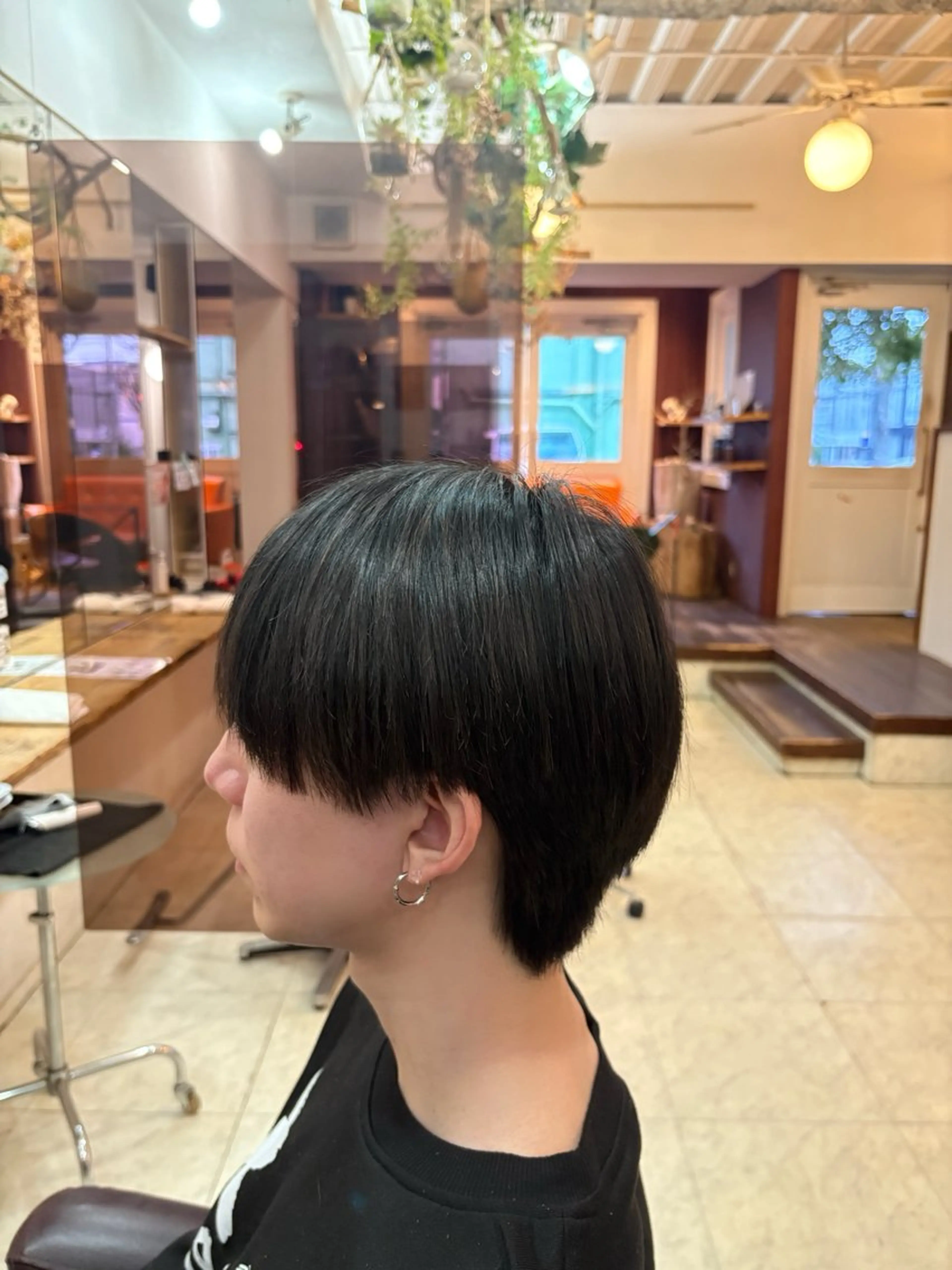 メンズ マッシュ シースルーマッシュ ツーブロック 刈り上げ COOL所属・あすか｜垂水 ｜モデル募集のヘアスタイル