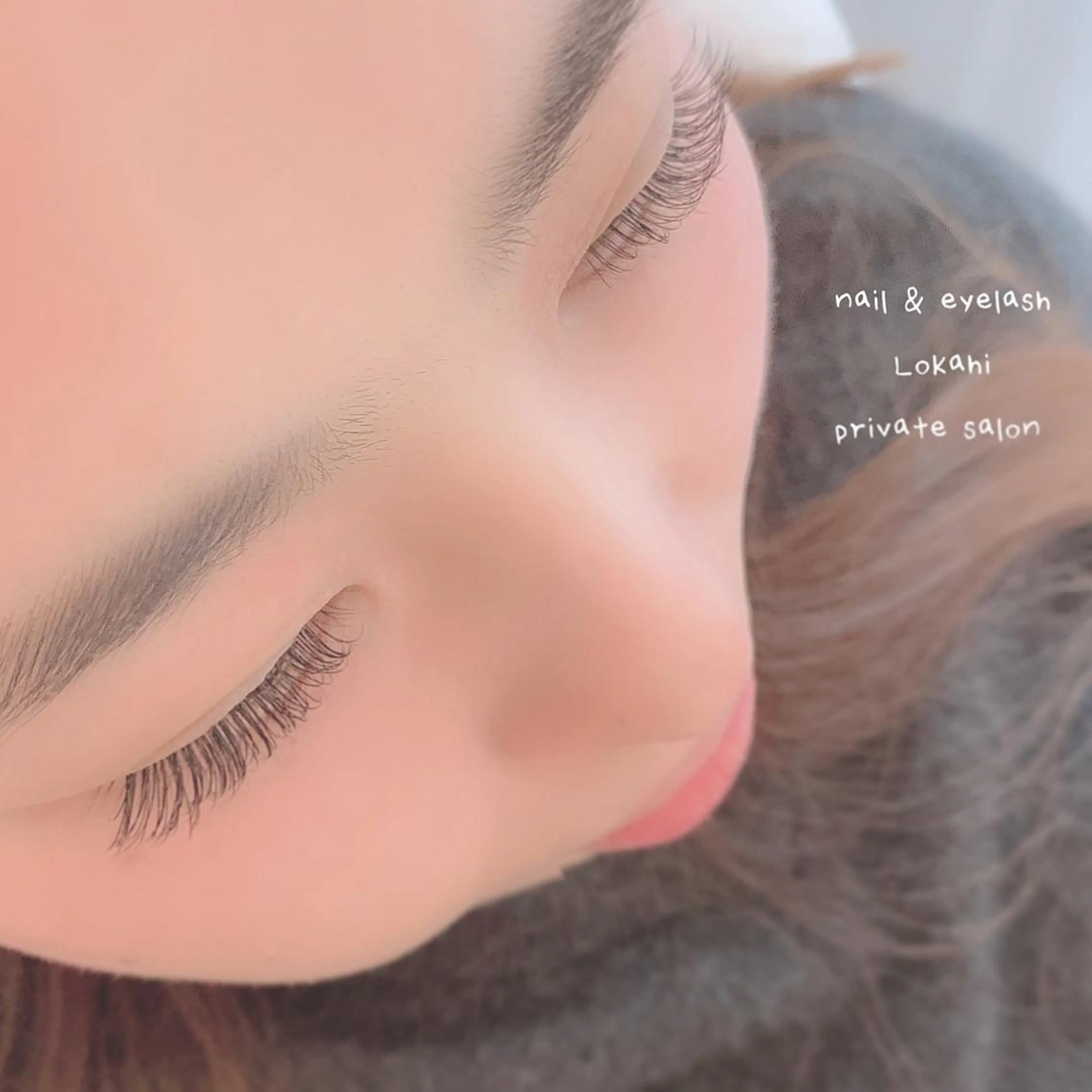 マツエク・マツパ Cカール フラットラッシュ Lokahi所属・Lokahi yumiのマツエク・マツパデザイン