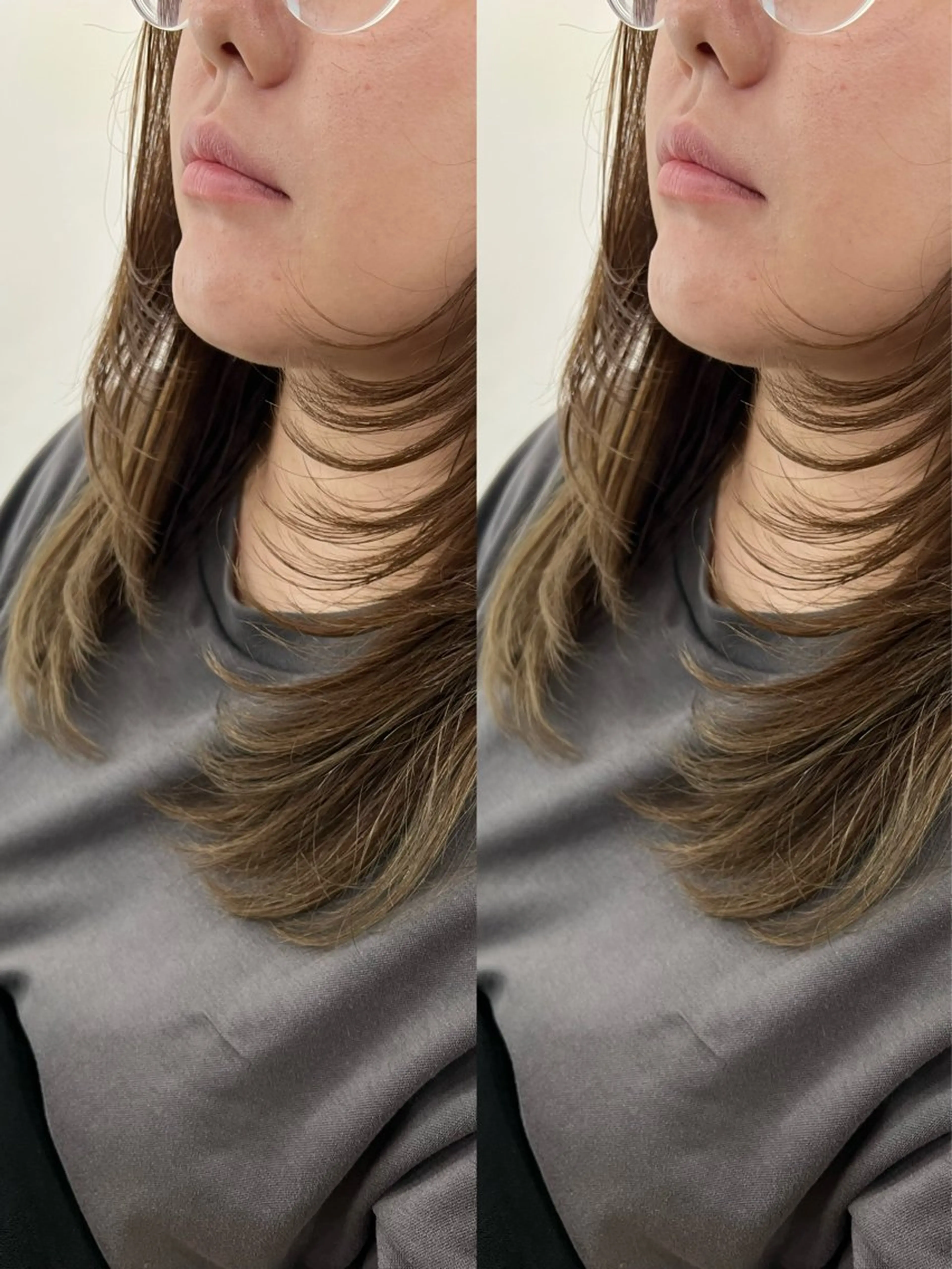 セミロング 🎀韓国風レイヤー/ 切りっぱなしボブ🎀のヘアスタイル