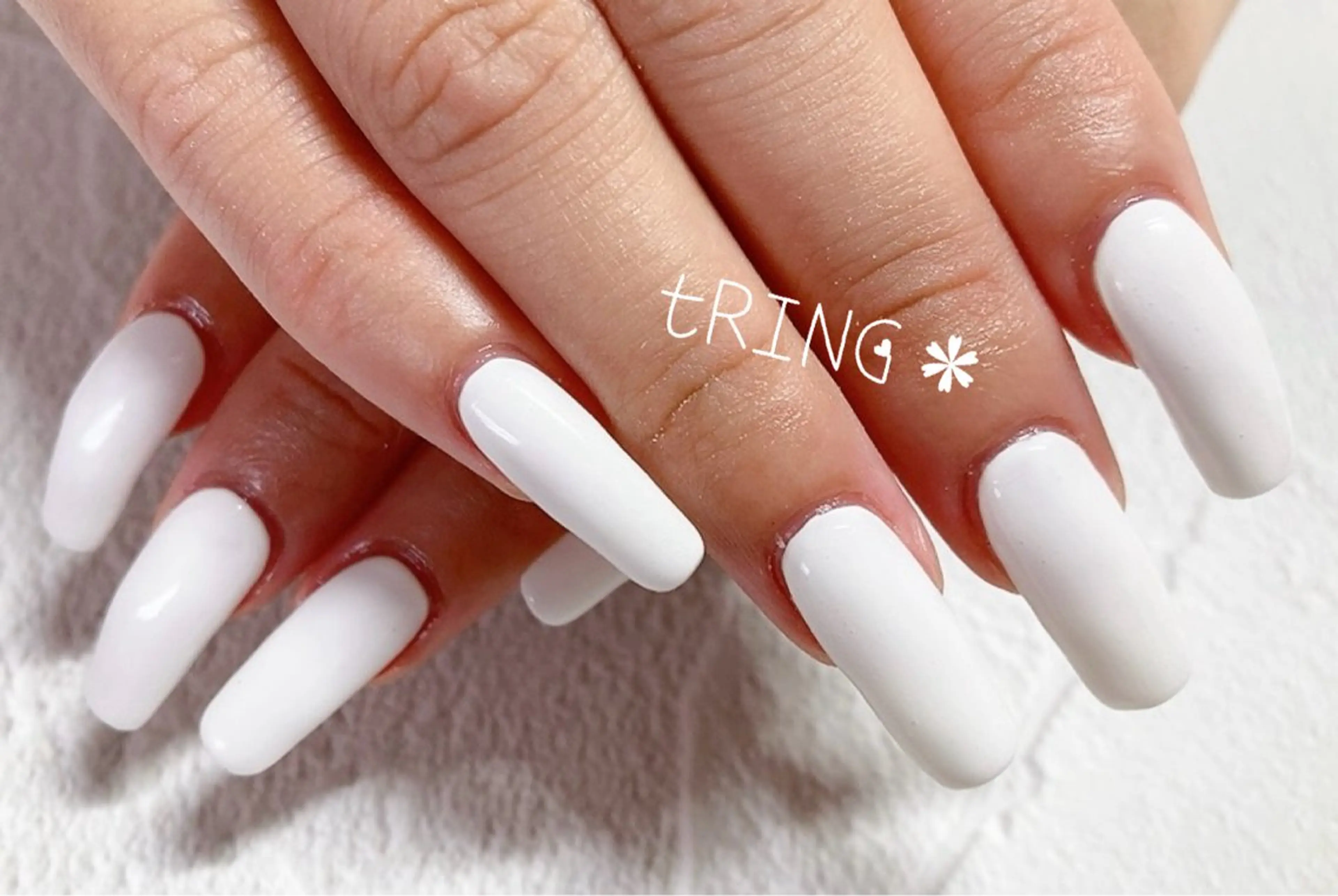 ネイル ハンドネイル tRING＊ しいの木台のネイルデザイン