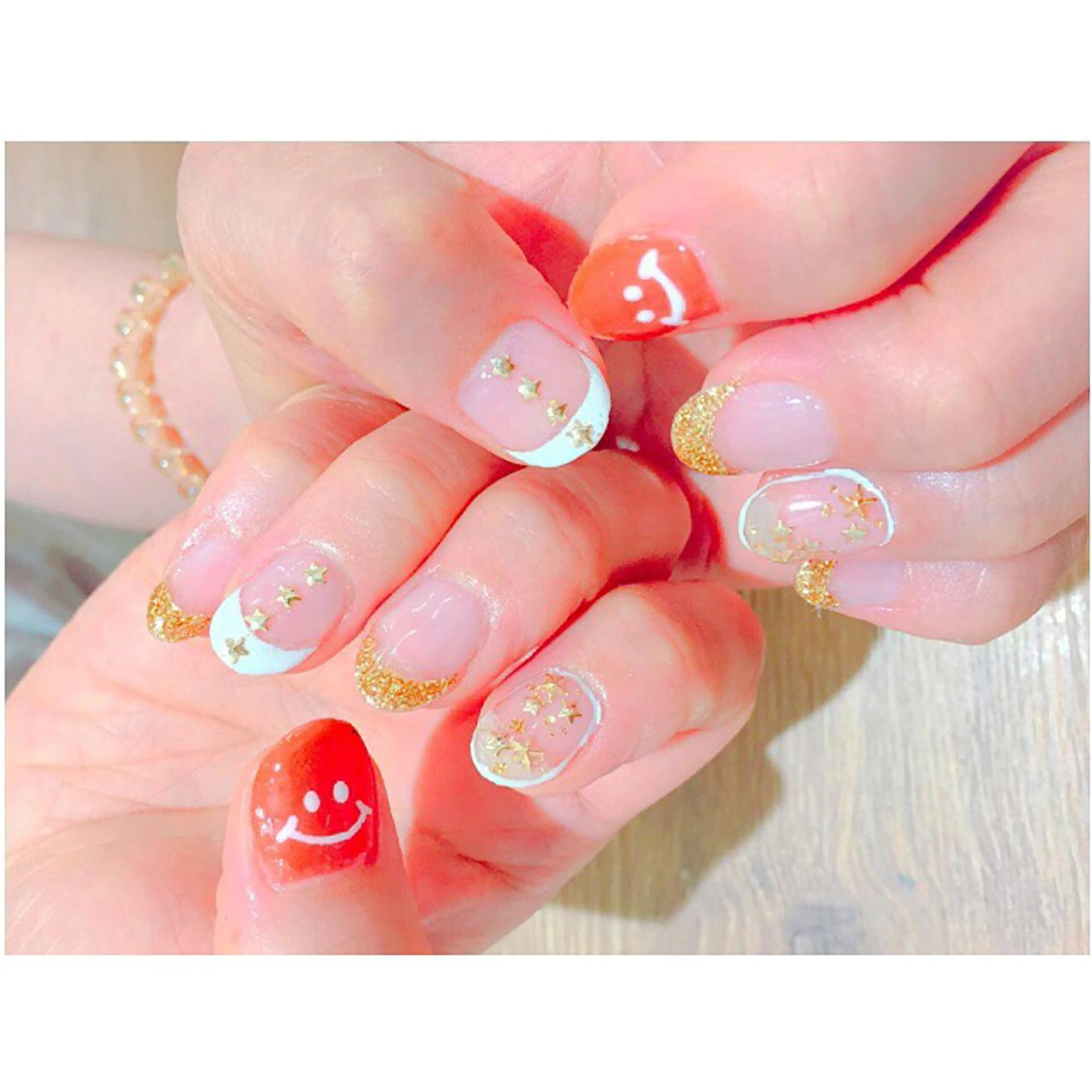 ネイル 透明感♡︎♡︎ 佐々木早苗のヘアスタイル