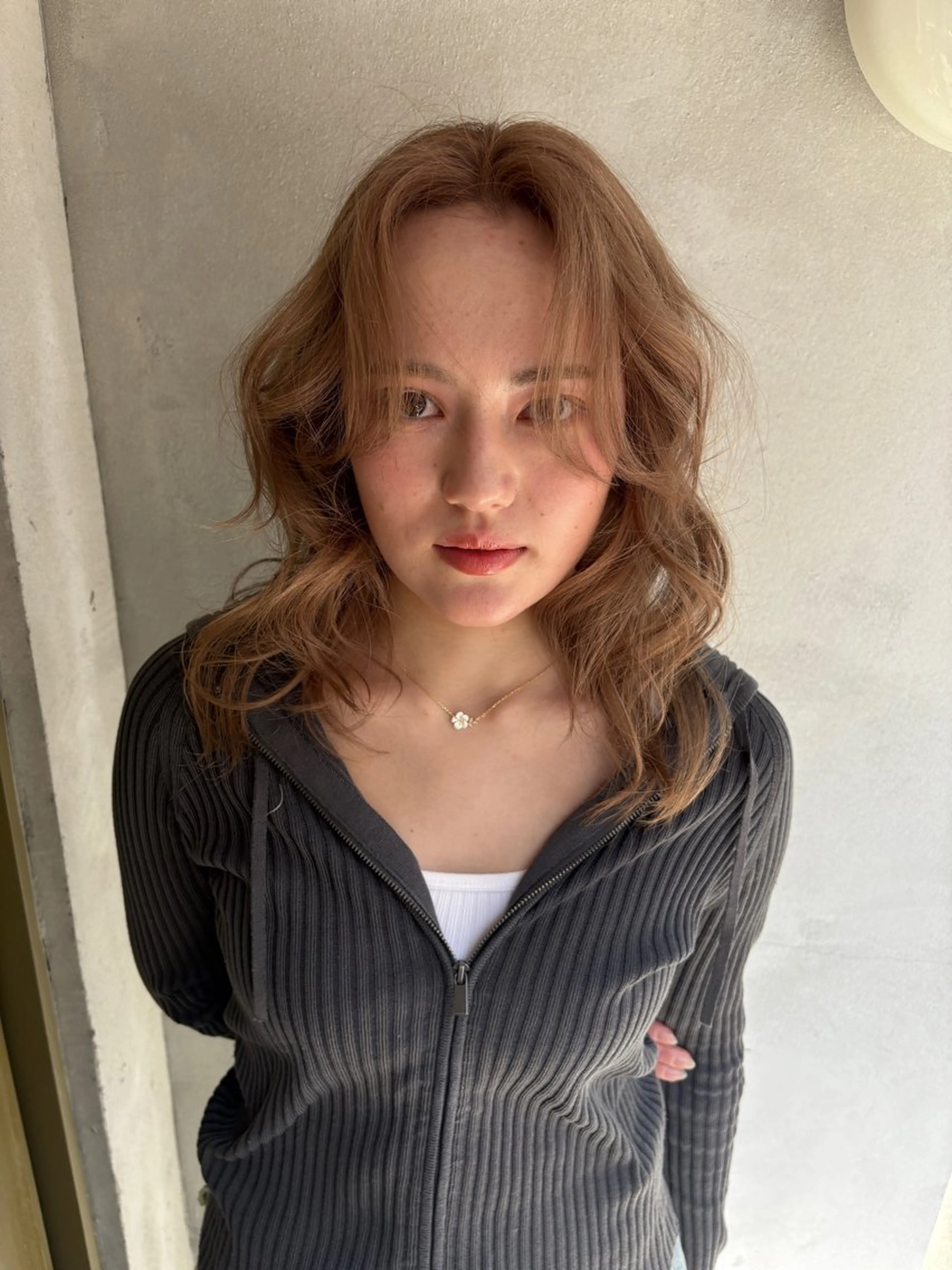 ロング ヘアカラー トリートメント ヘアセット tonari所属・ブリーチモデル/ カットモデル/Riaのヘアスタイル