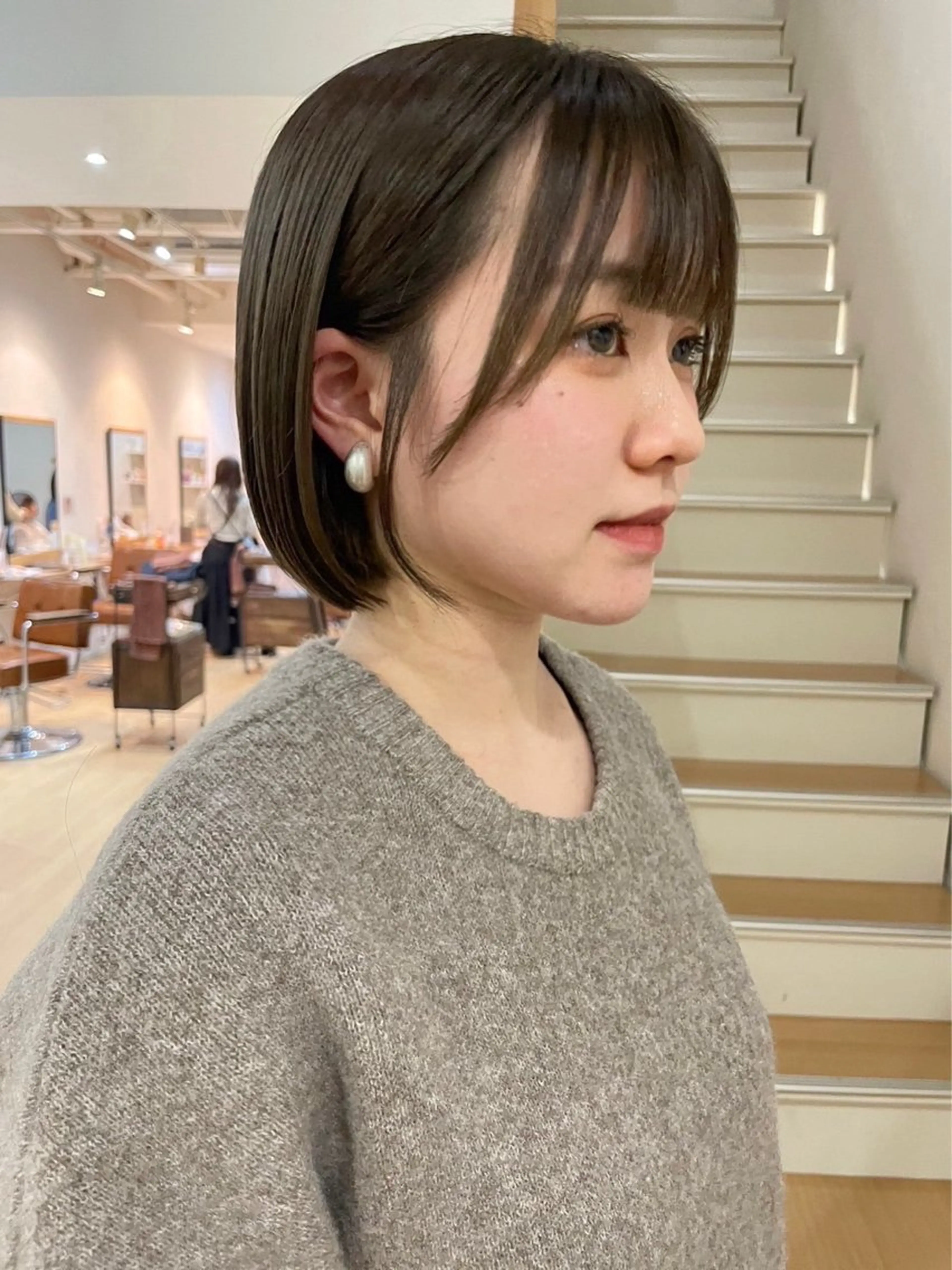 ショート luve heart's And Be minamisemba所属・高嶋 奏音のヘアスタイル