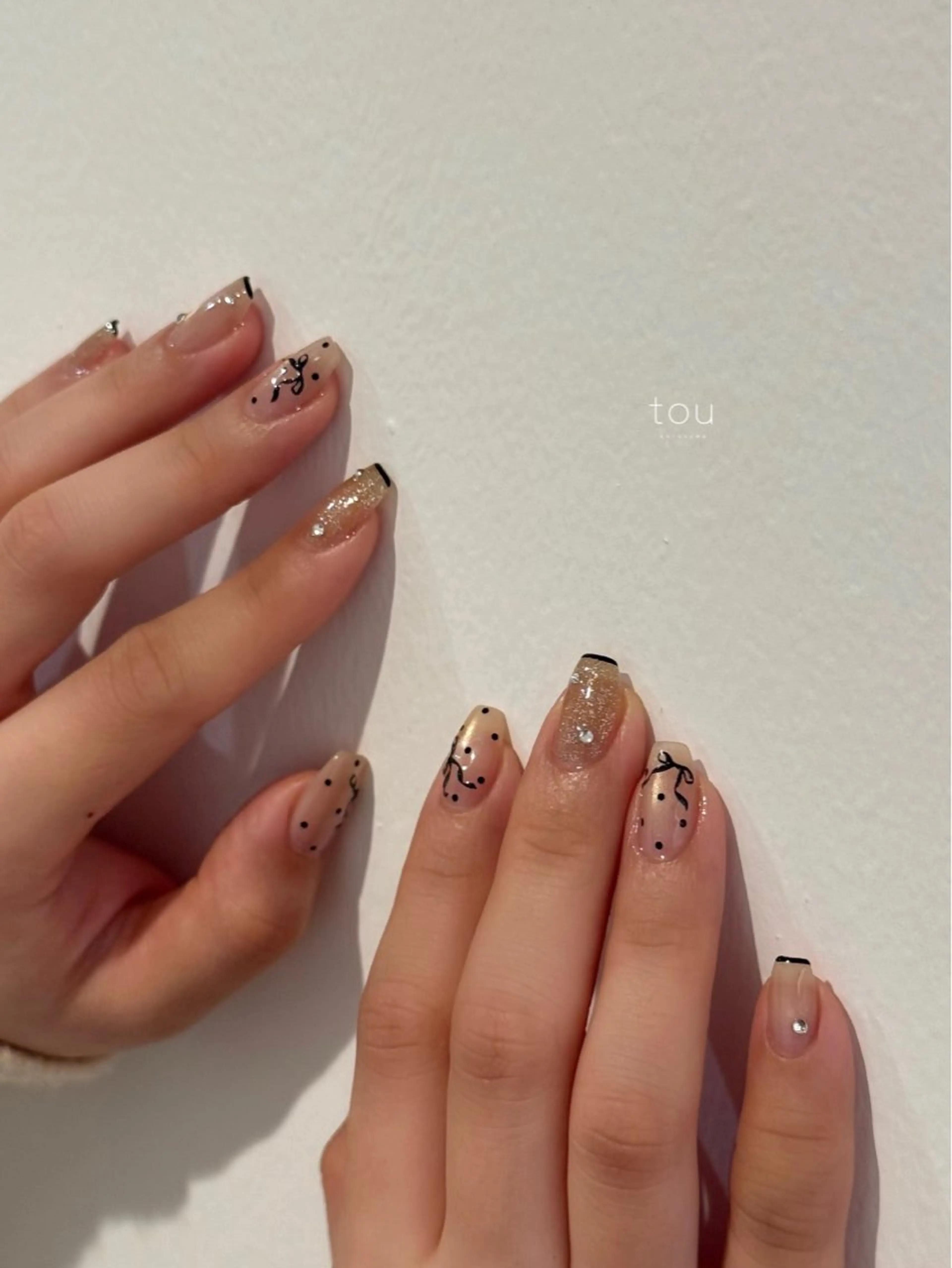 【ミニモ限定✨】𝐡𝐚𝐧𝐝｜フルアートsimpleコース🎀🫧6,500~の写真