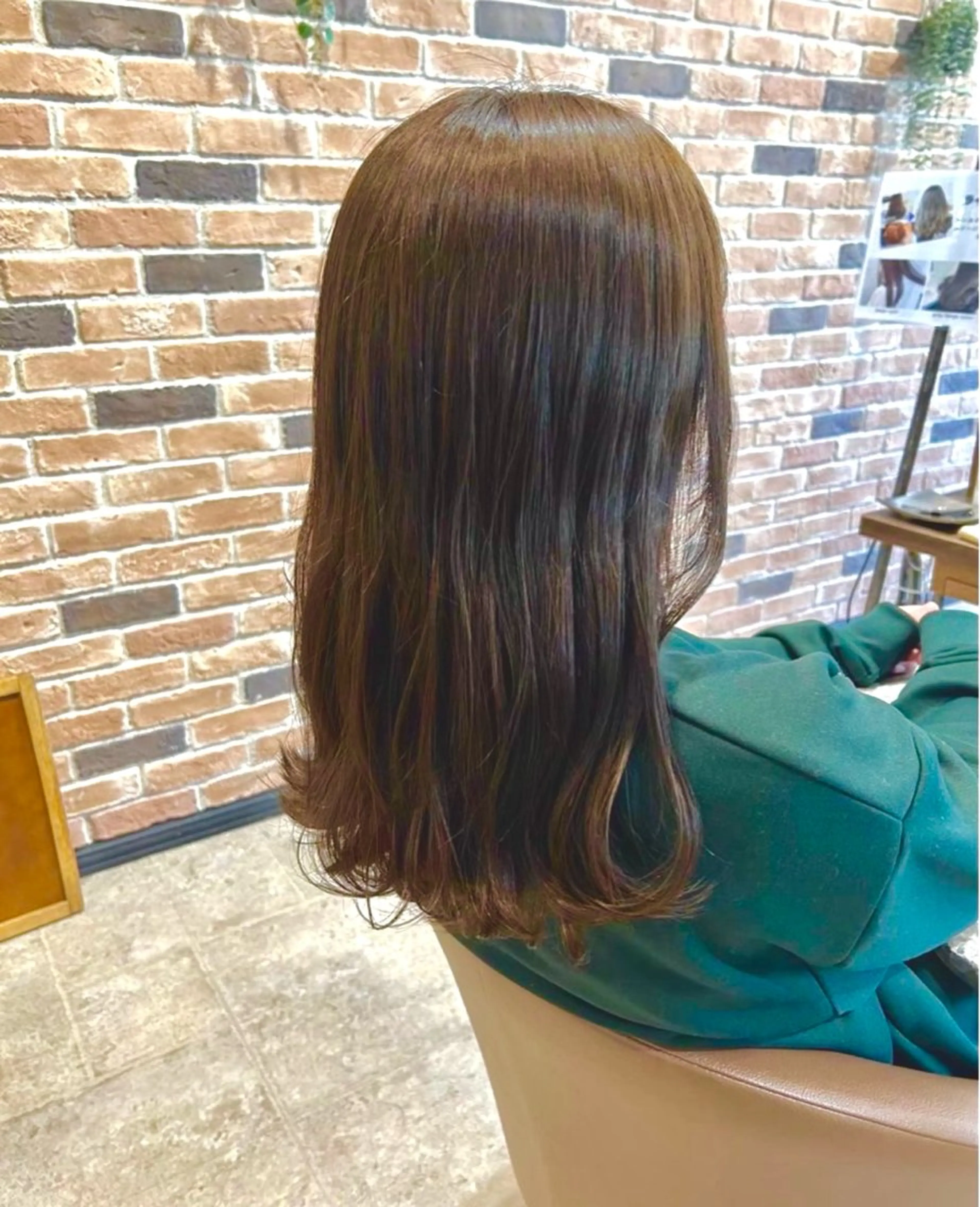 カラー ブラウンカラー ヘアカラー 中山 実優のヘアスタイル