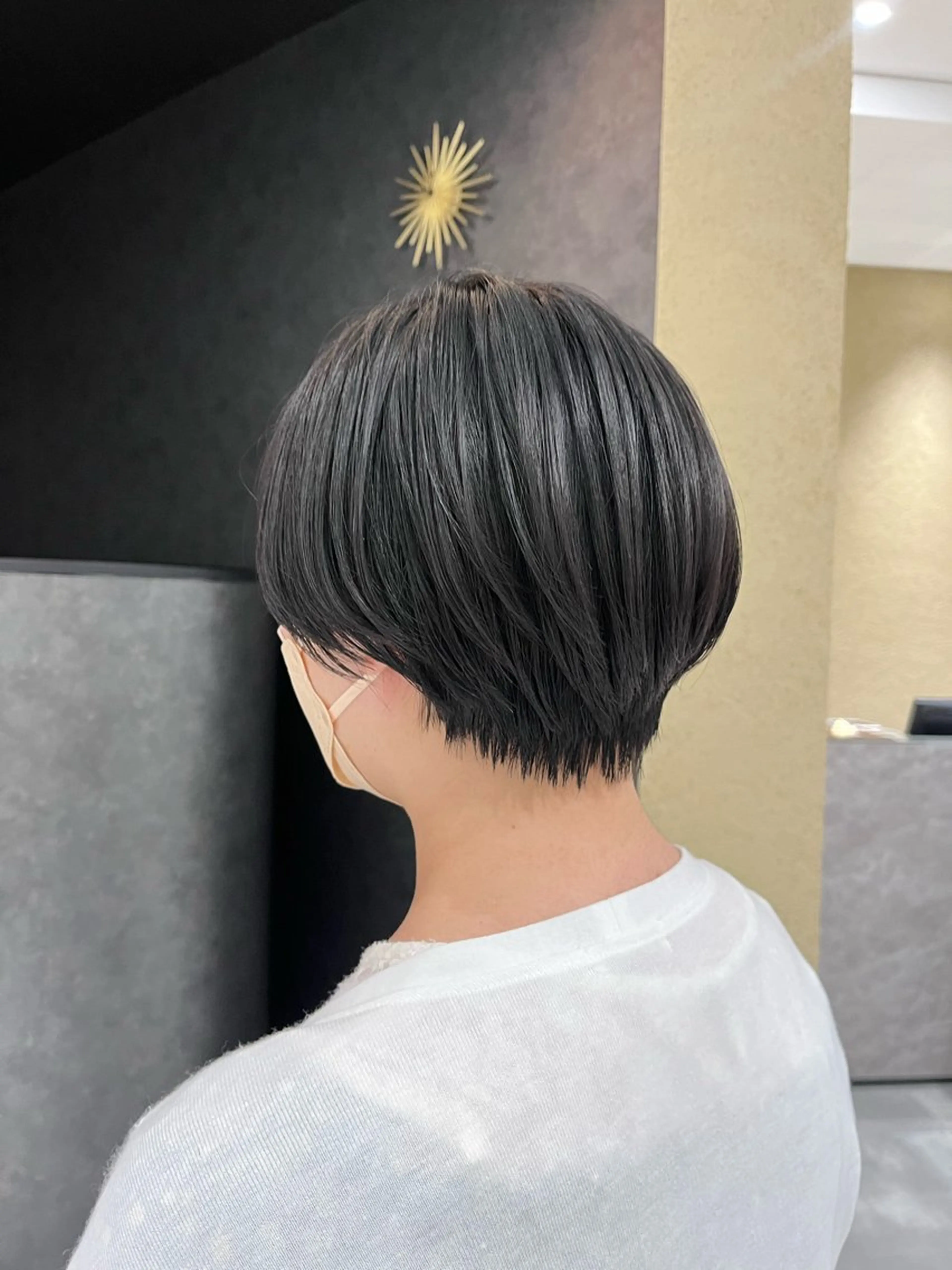 ショート ショートヘア 青山 莉奈のヘアスタイル