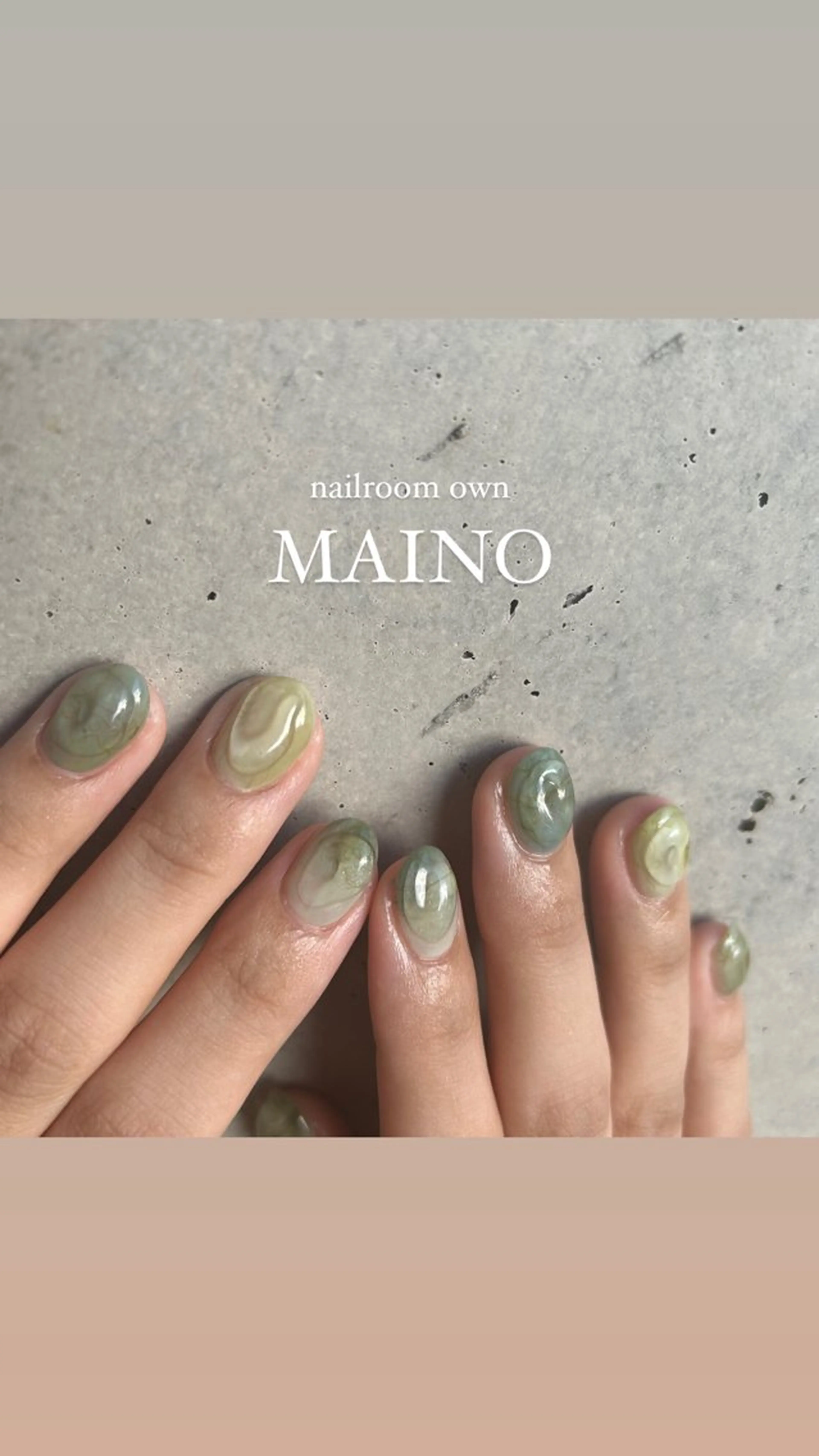 ネイル nailroom own所属・maino ( own　)のネイルデザイン