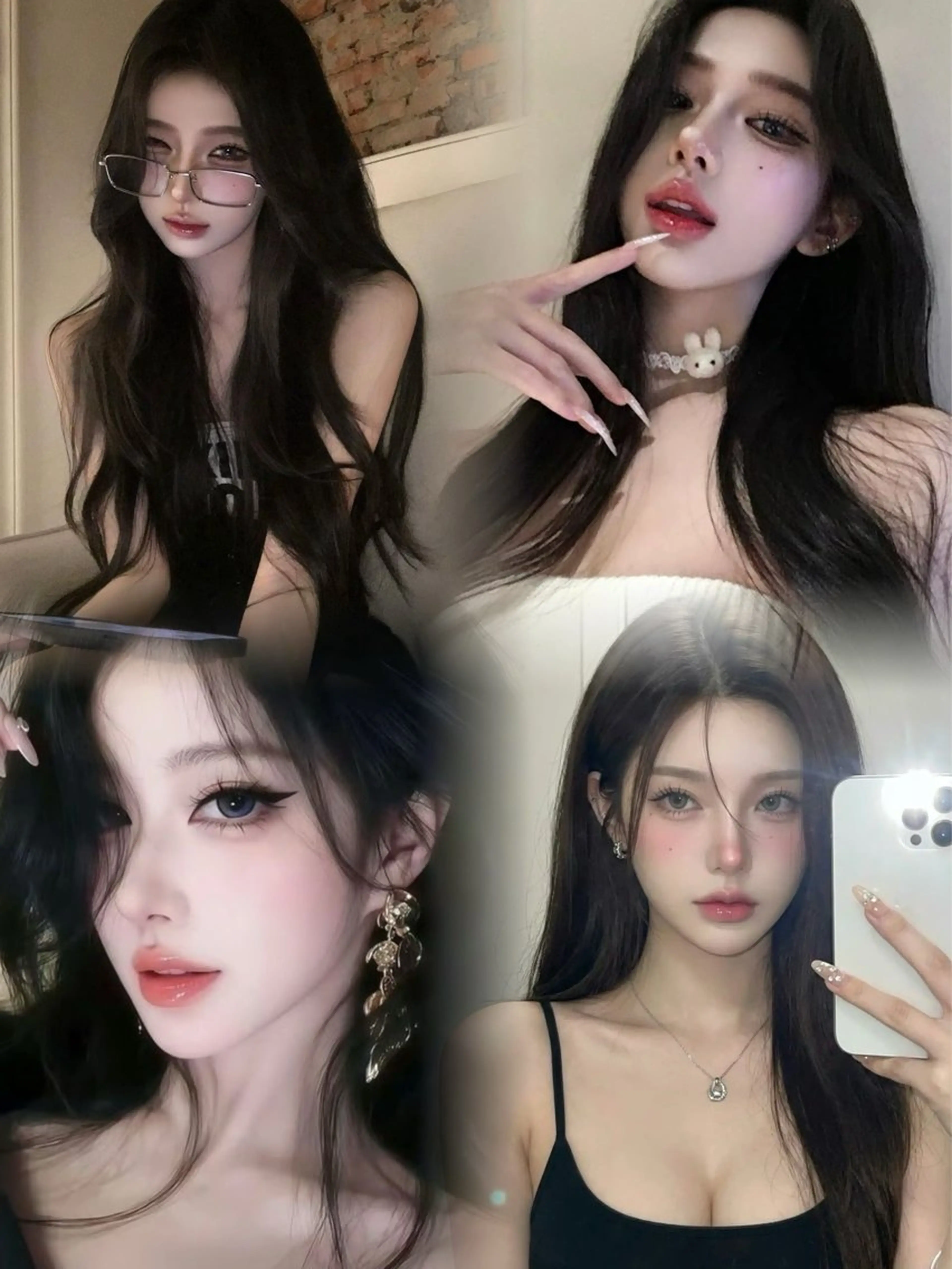 セミロング カラー 髪質改善 韓国風ヘア レイヤーカット 小顔カット トリートメント ヘアカラー トリートメント 渋谷ワンホンヘア SAAYA🖤のヘアスタイル