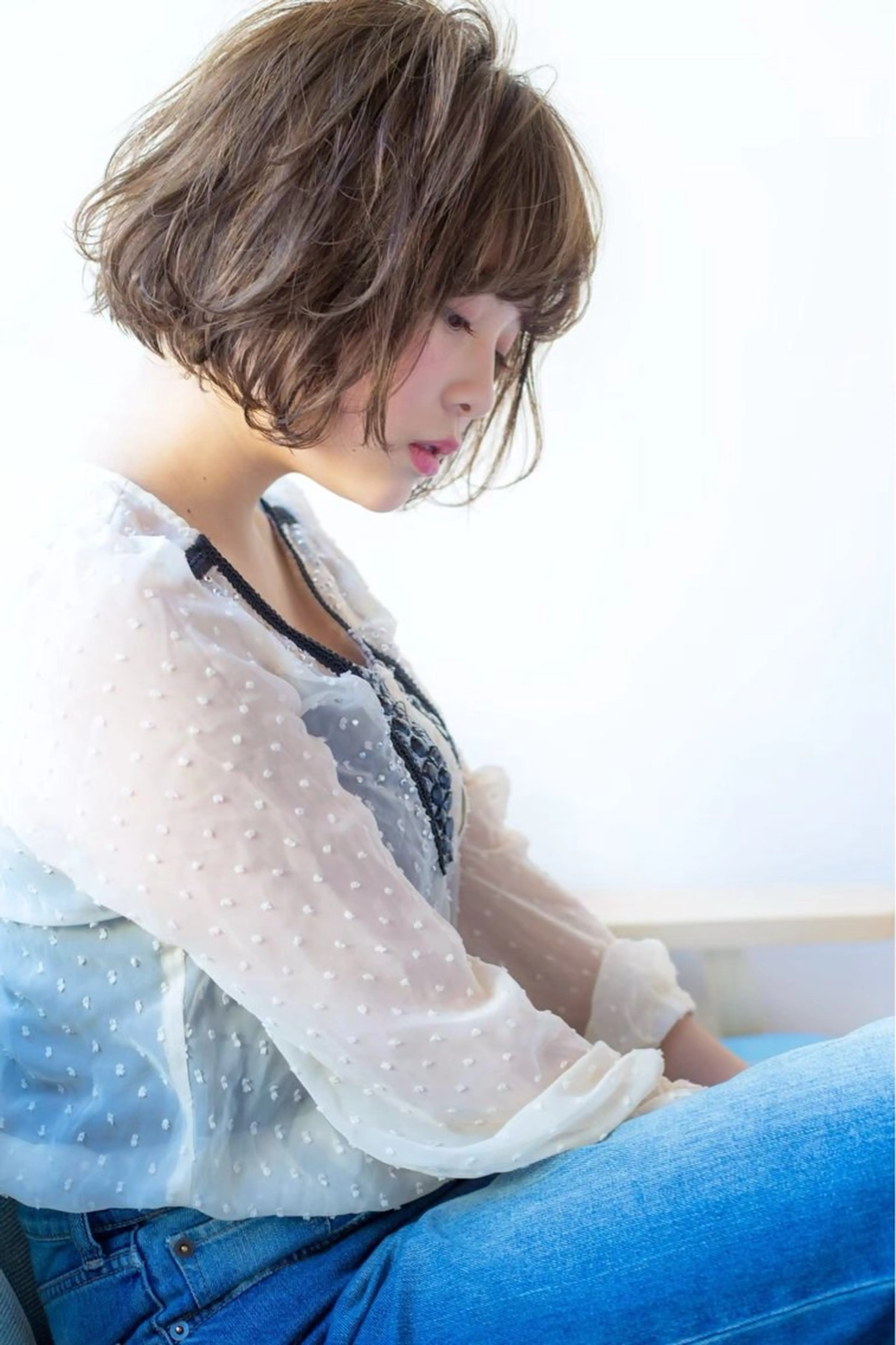 パーマ レイヤー｜ 大石晴也🦋のヘアスタイル