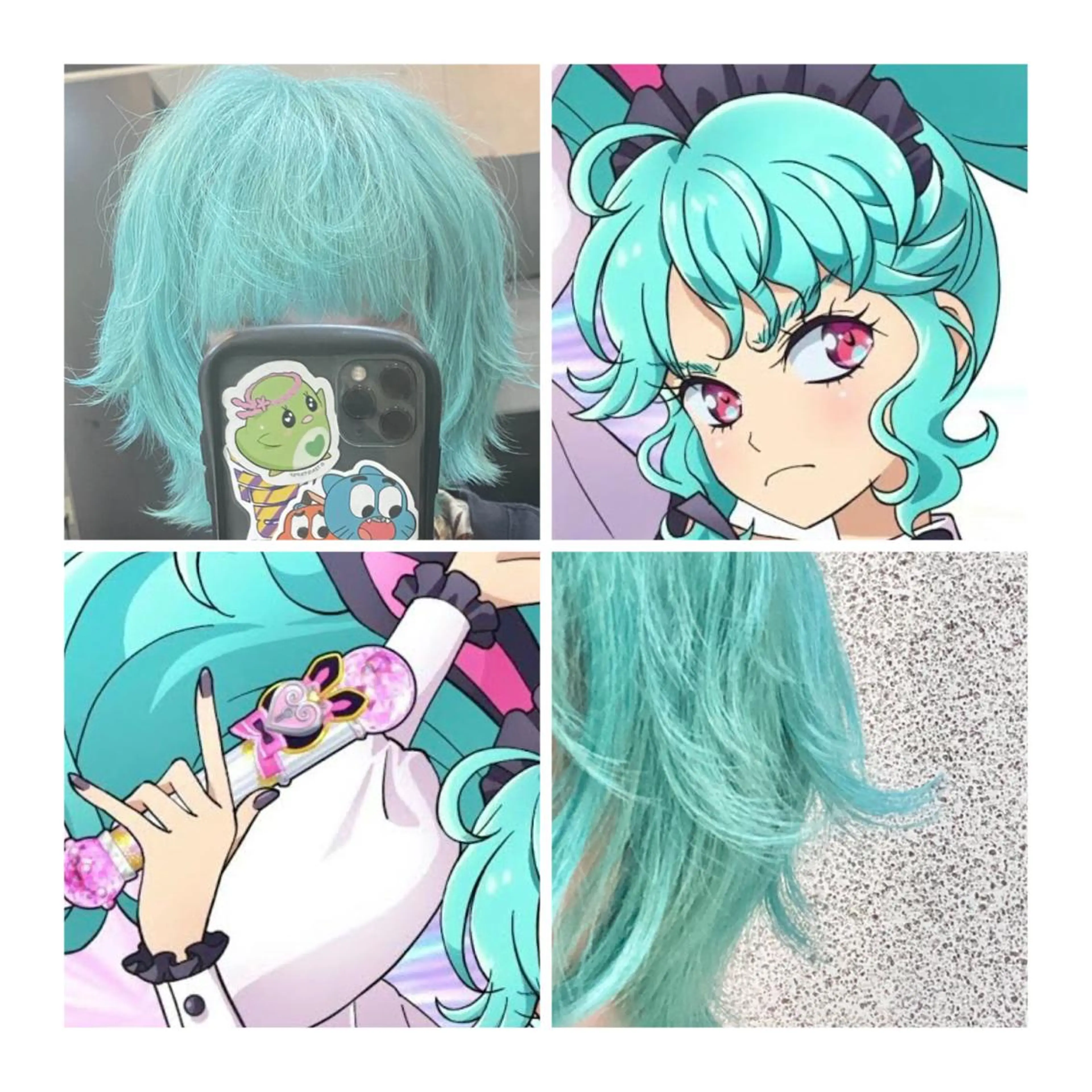 ショート カラー ヘアカラー GARU-ガル-所属・TSUNO🦖 派手髪/オタク美容師のヘアスタイル