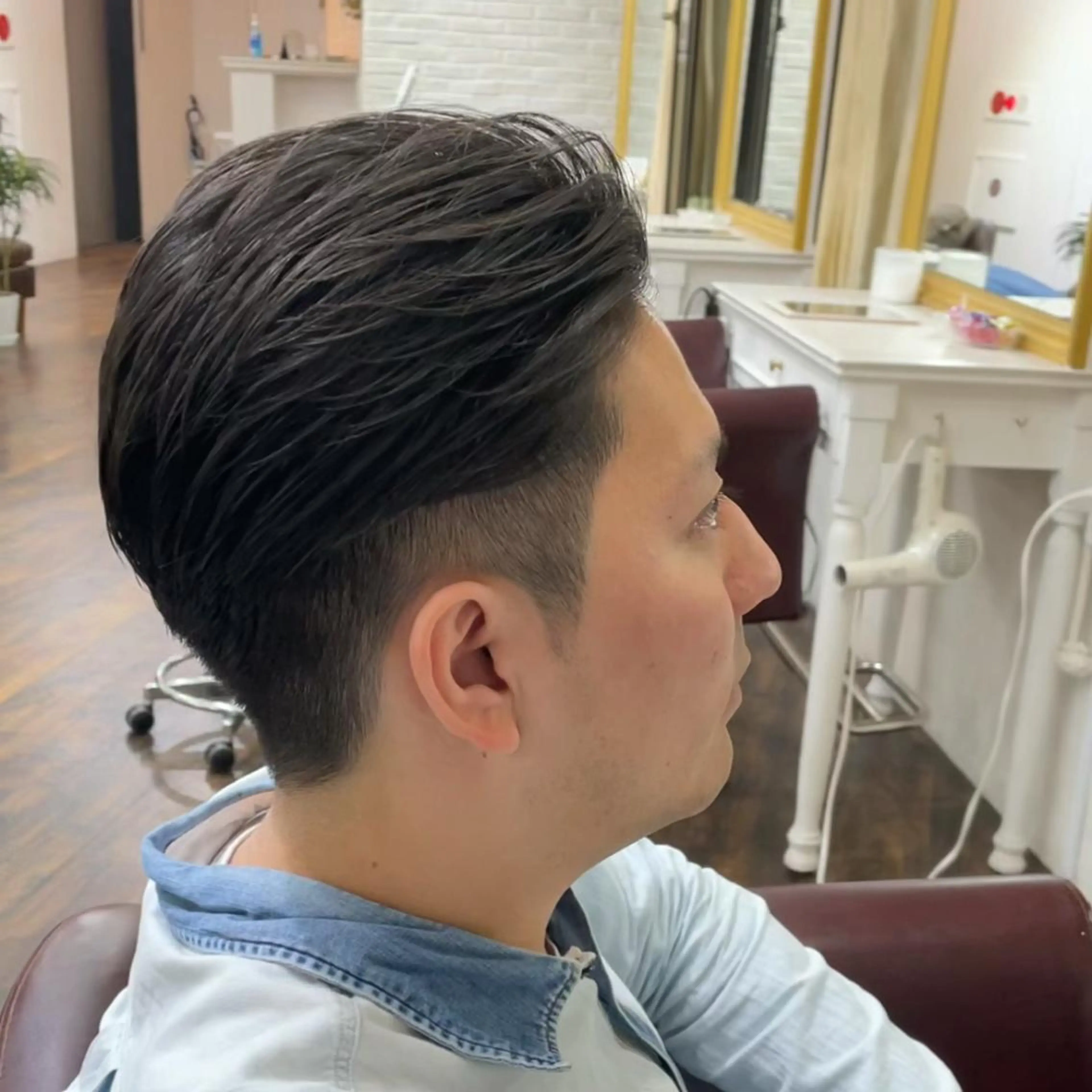 パーマ メンズ ビジネス カット パーマ トリートメント Soleria /ソレリア所属・メンズカットのプロ 田中慎一のヘアスタイル