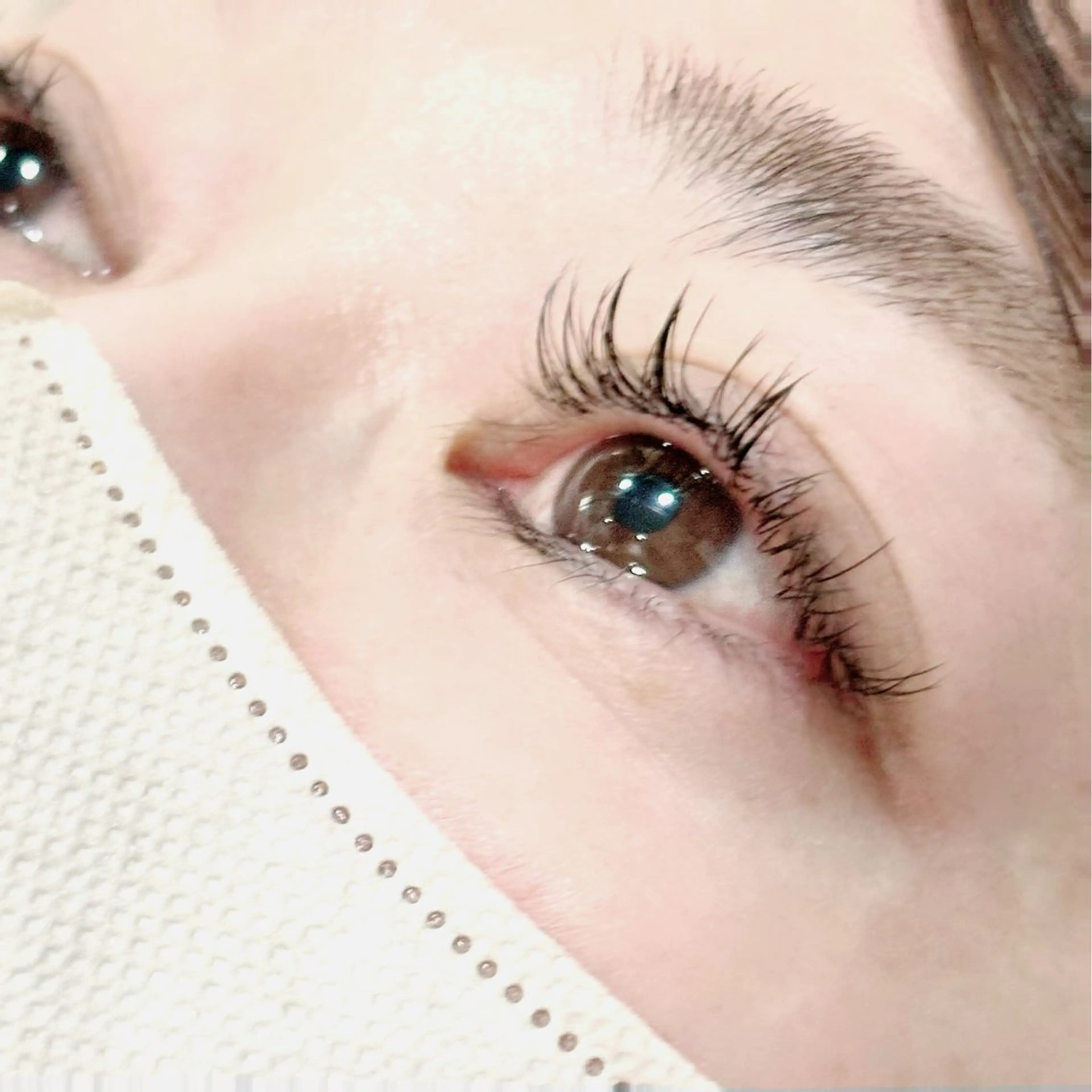 マツエク・マツパ Cカール キュート フラットラッシュ 🫧first東仙台 若生🫧のマツエク・マツパデザイン