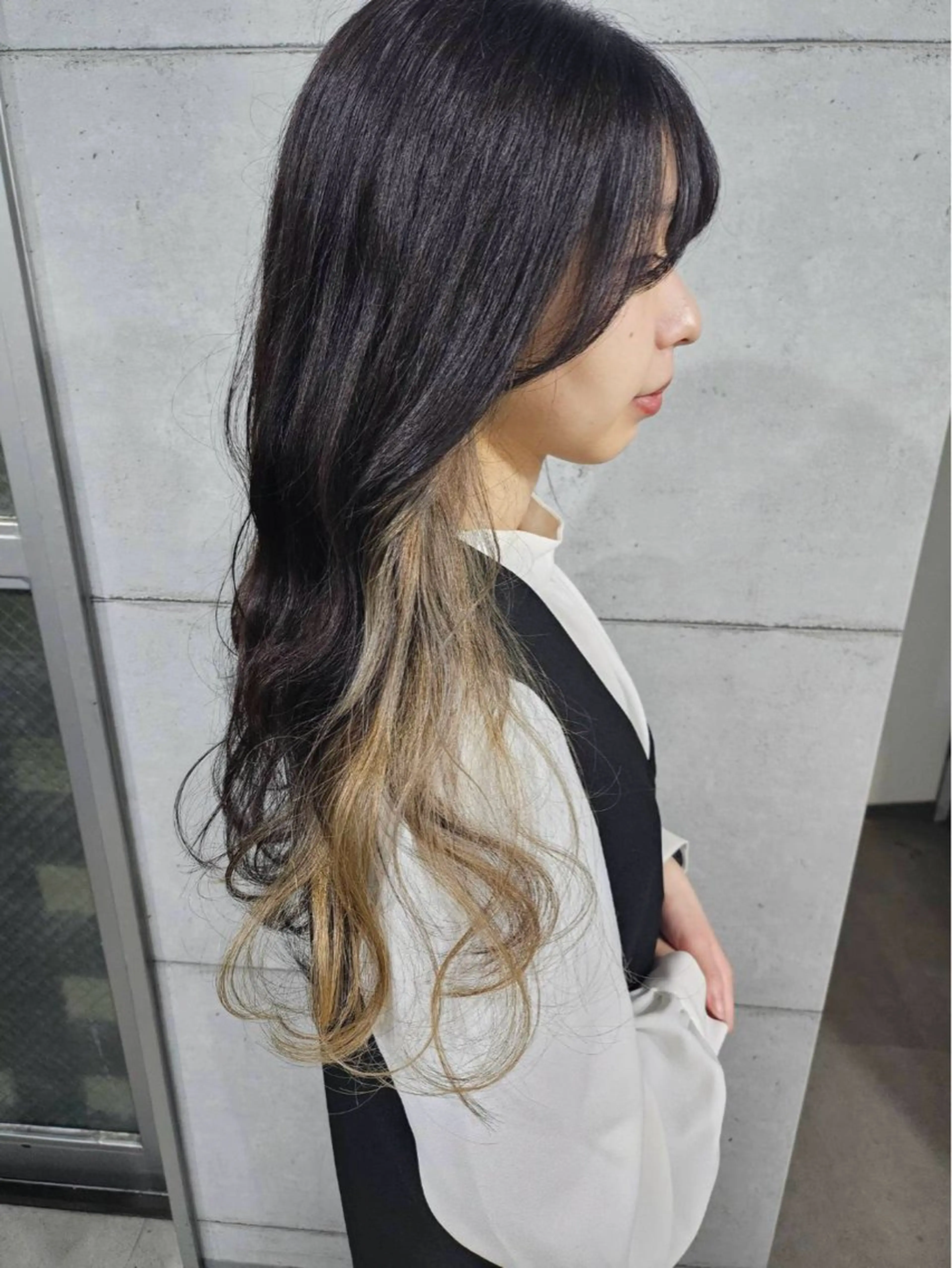 【大満足】インナーブリーチ＋全体カラー＋1stepコーティングTR+カットの写真