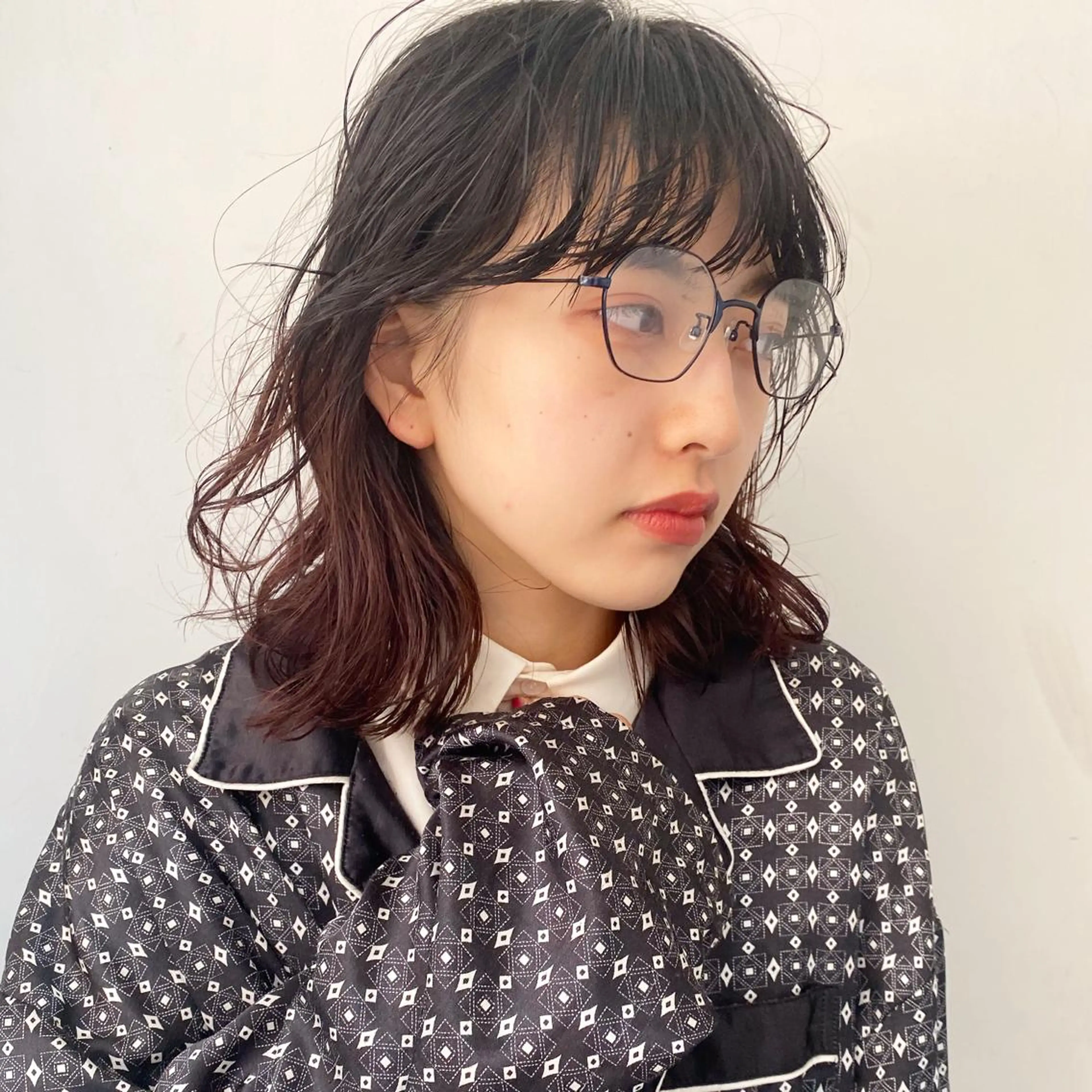 セミロング パーマ カット パーマ トリートメント 下北沢 soiのヘアスタイル